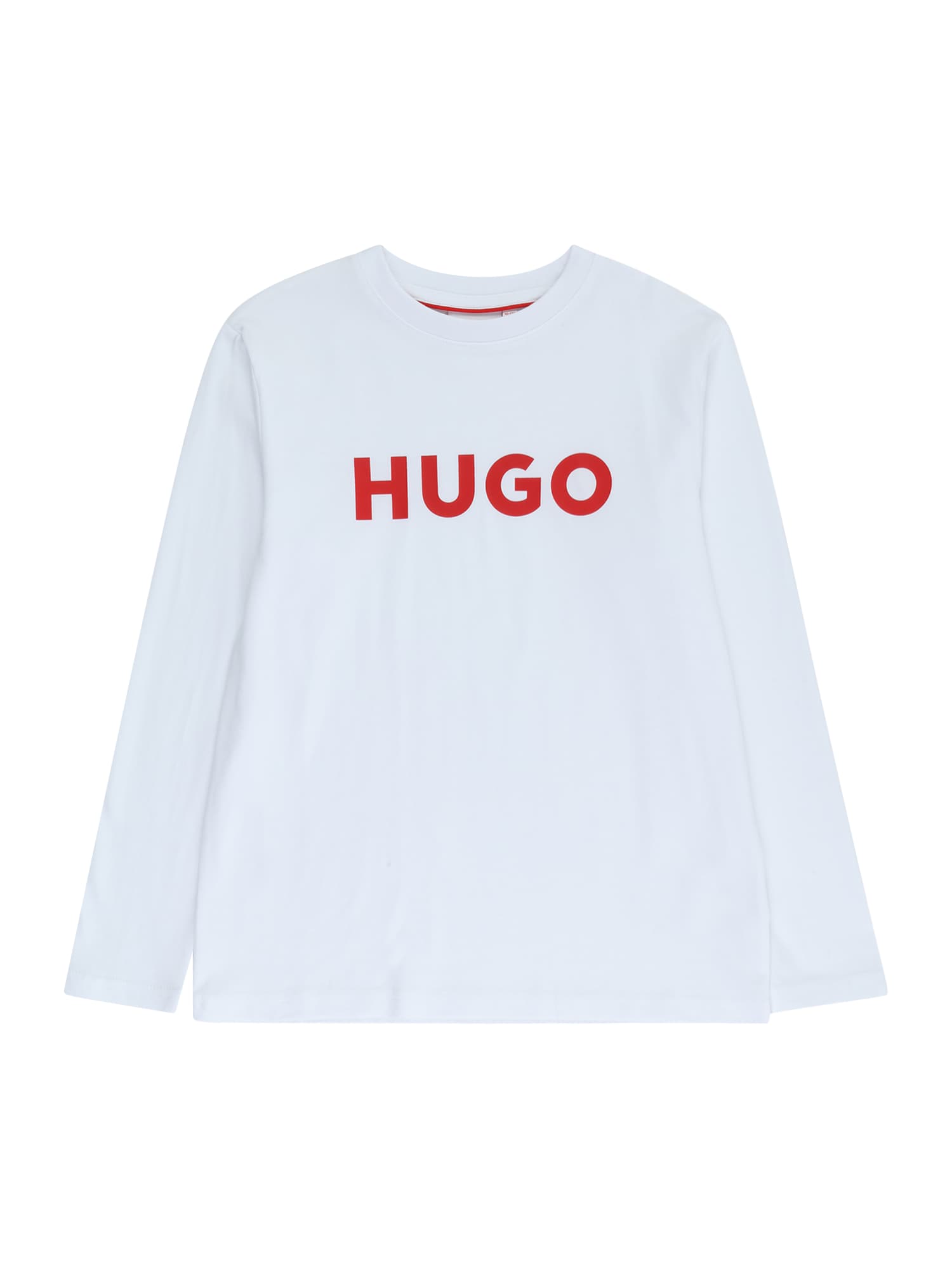 HUGO Red Tricou  roșu / alb