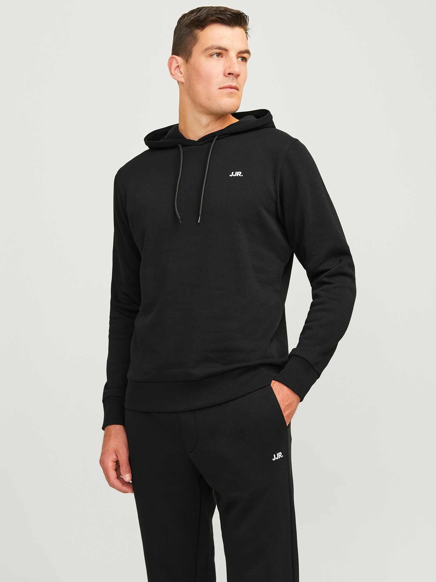 JJ Rebel Joggingová súprava čierna / biela (obrázok 5)