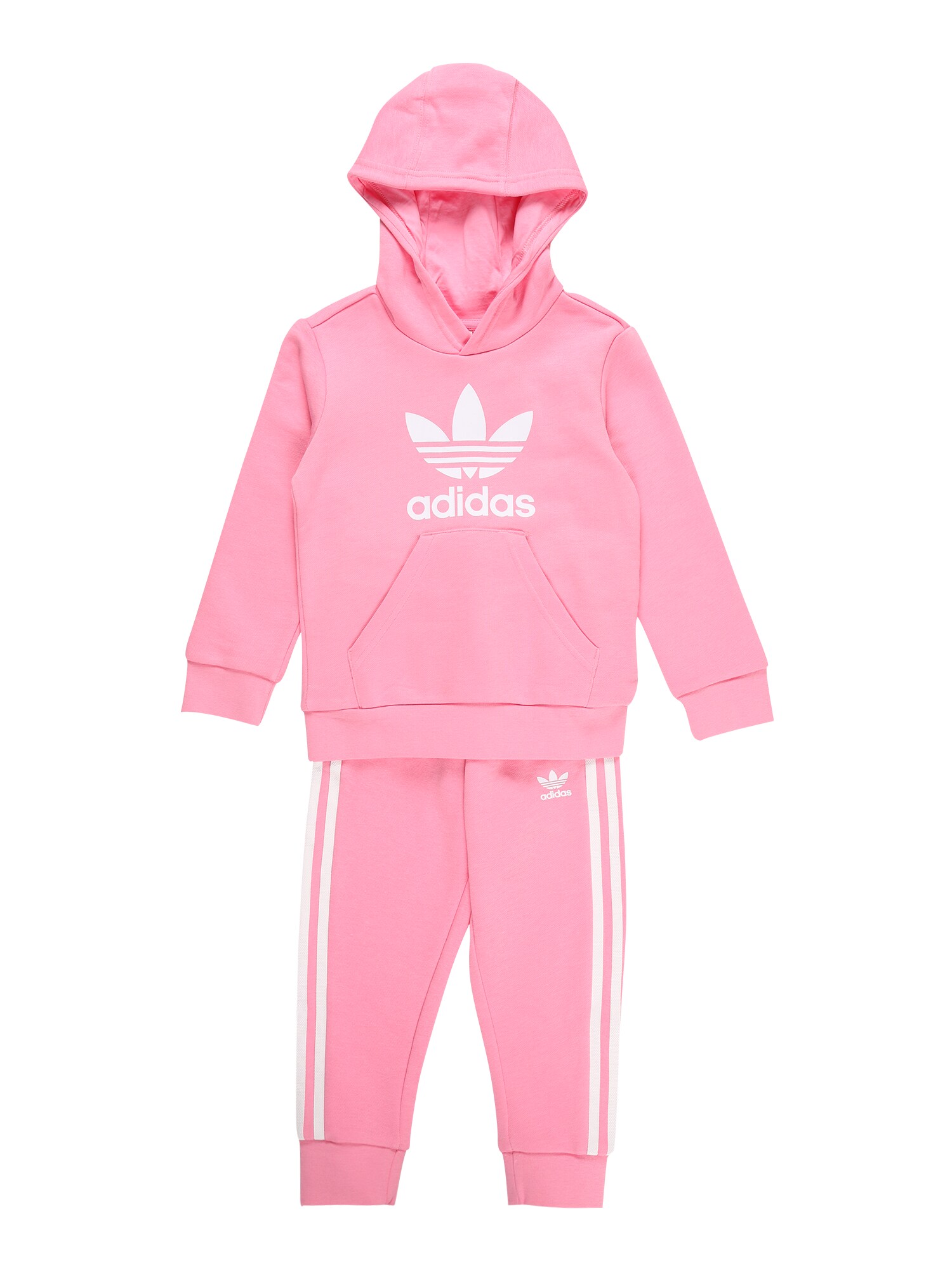ADIDAS ORIGINALS Joggingová súprava 'Adicolor'  ružová / biela