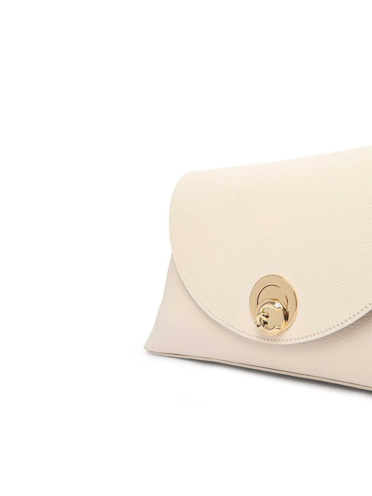 Coccinelle Bolso de mano 'Coccinelle Nikla Handbag Double Grainy Leather'  blanco perla – imagen 2