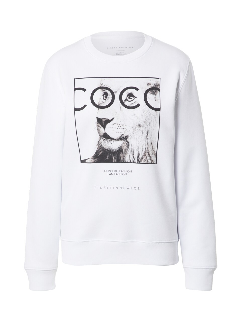 Sweatshirt 'Klara' grå / svart