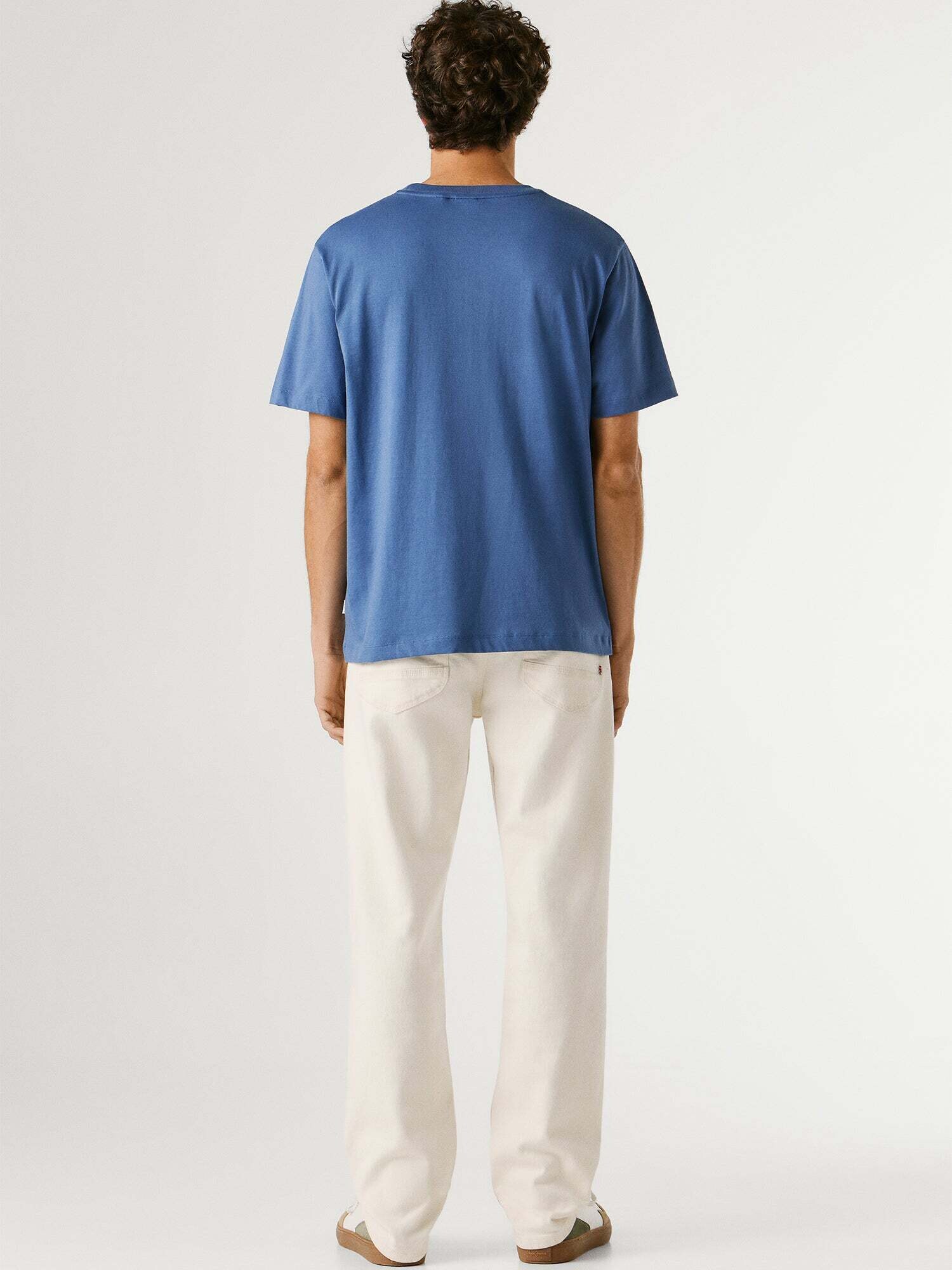 Pepe Jeans Camiseta  azul / rojo claro – imagen 4