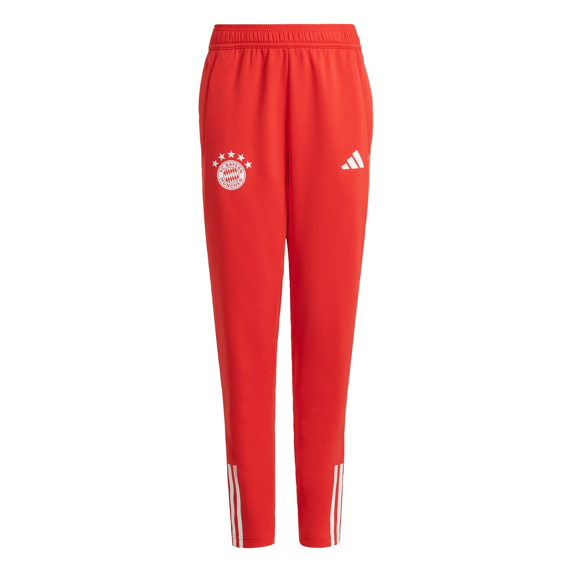 ADIDAS PERFORMANCE Pantaloni sport 'FC Bayern München Tiro 23'  roșu orange / alb