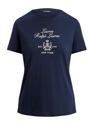 Lauren Ralph Lauren Camiseta  ecru / navy