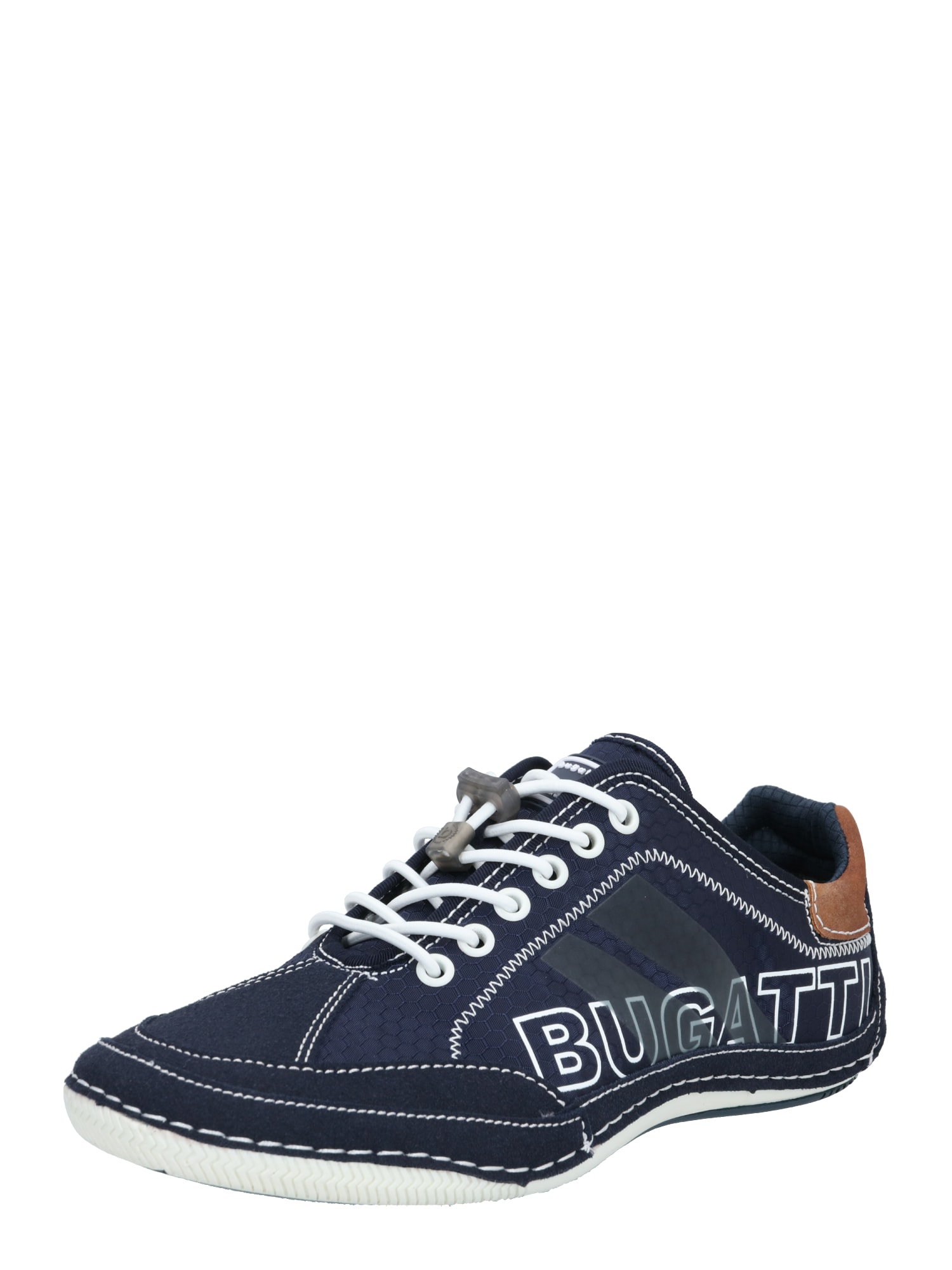 bugatti Sportbačiai be auliuko  balta / nakties mėlyna / ruda