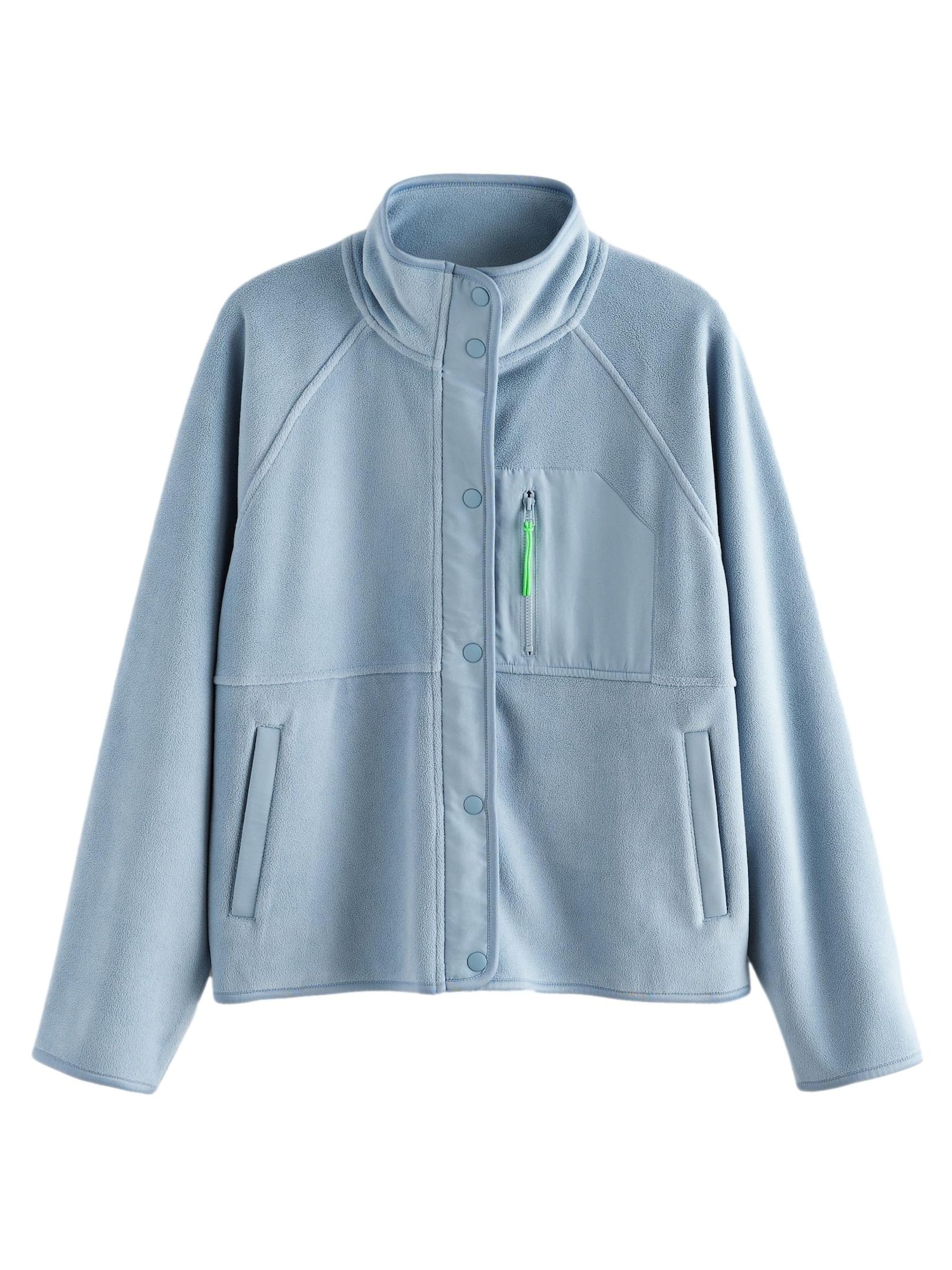 Next Jachetă  fleece  albastru
