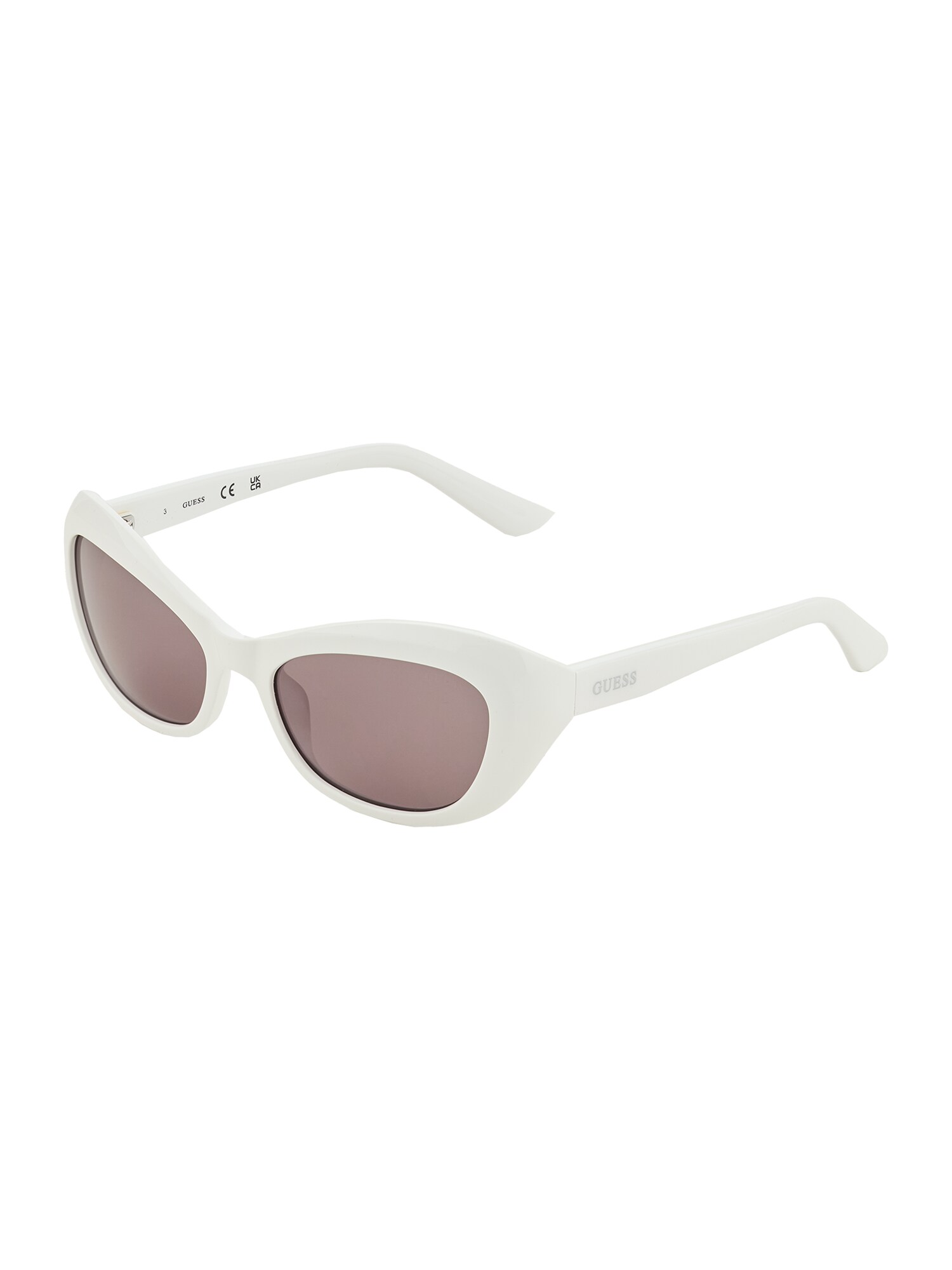 GUESS Ochelari de soare  alb