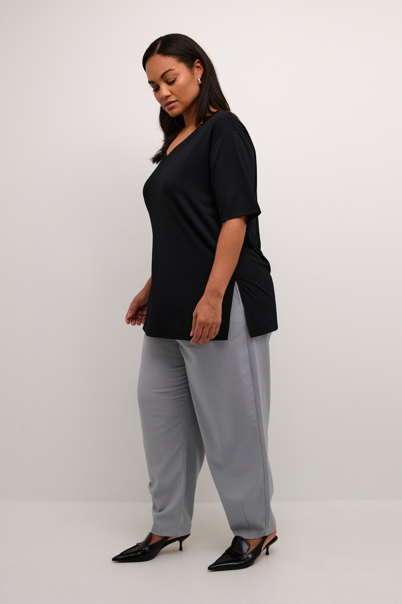 Thumbnail - KAFFE CURVE Shirt Malla