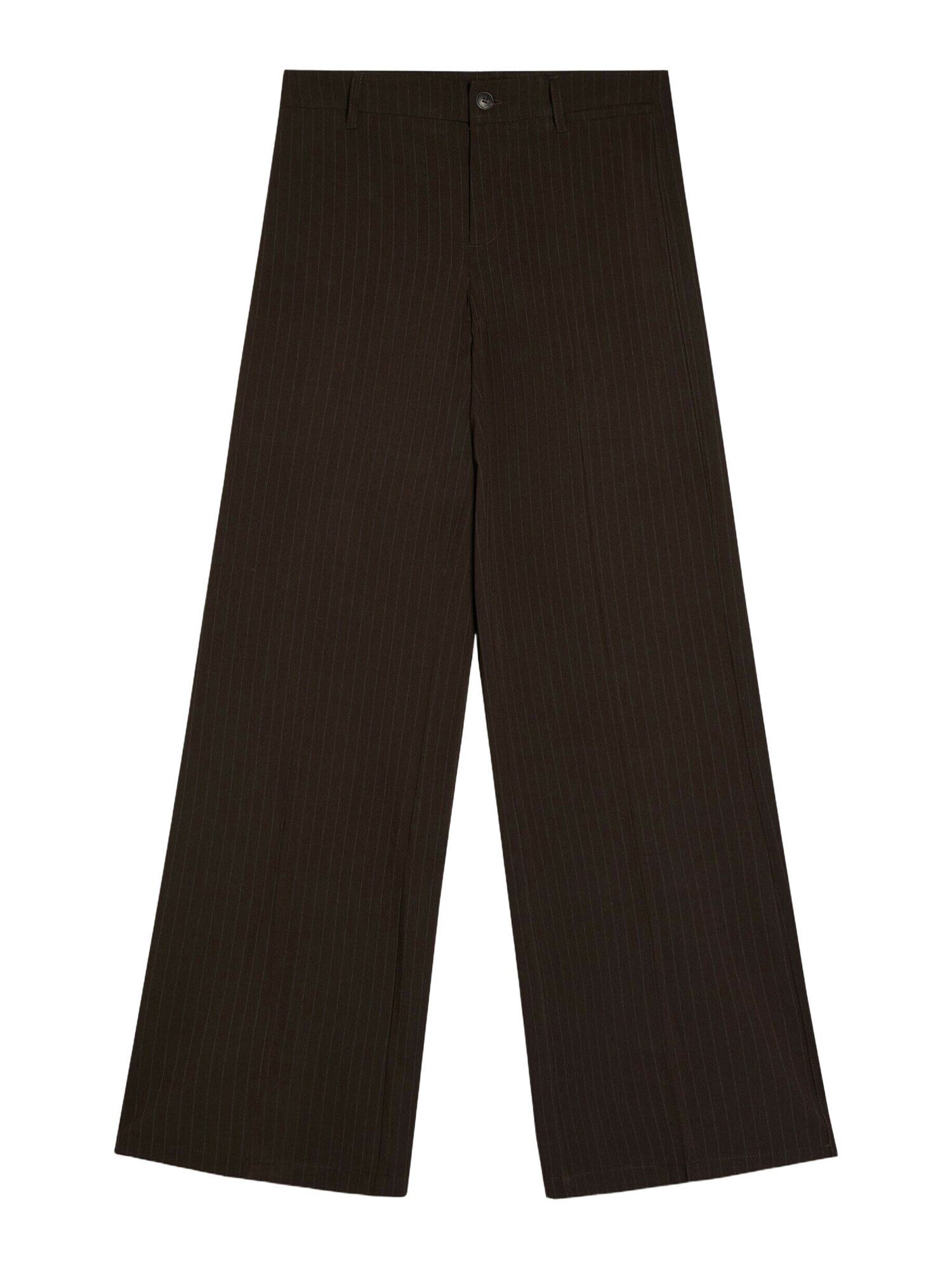 Bershka Pantaloni maro / brocart