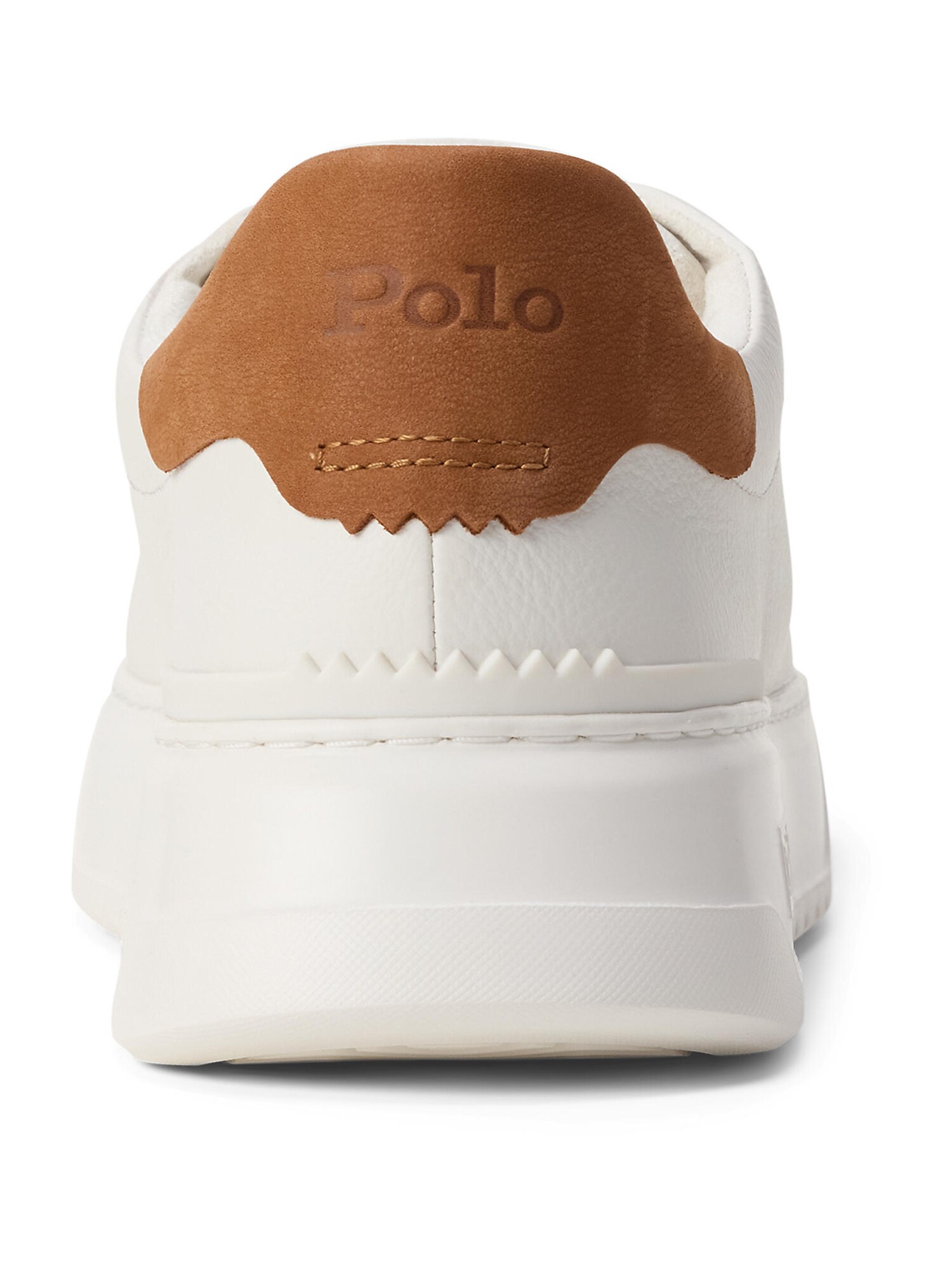 Polo Ralph Lauren Zapatillas deportivas bajas 'COURT'  caramelo / blanco – imagen 4