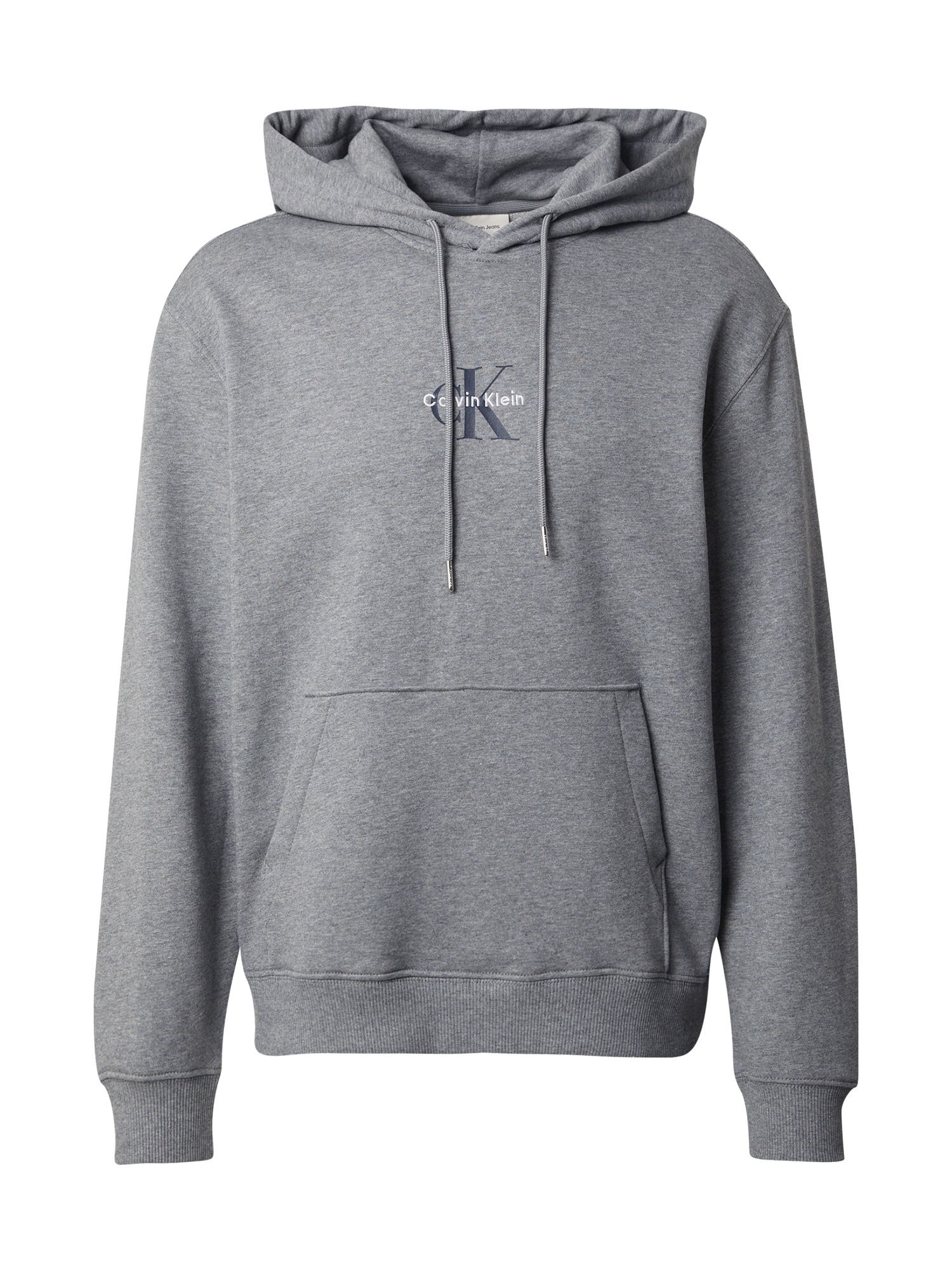 Calvin Klein Jeans Tréning póló  bazaltszürke / szürke melír / fehér akciós termékkép 1