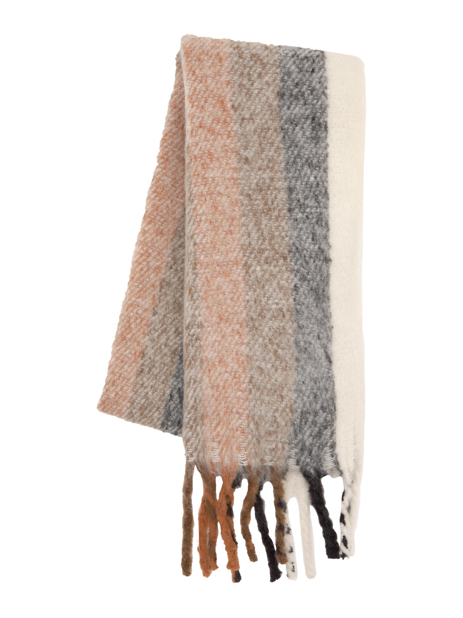 Pull&Bear Fular dimensiuni mari  bej deschis / maro / maro coniac / negru