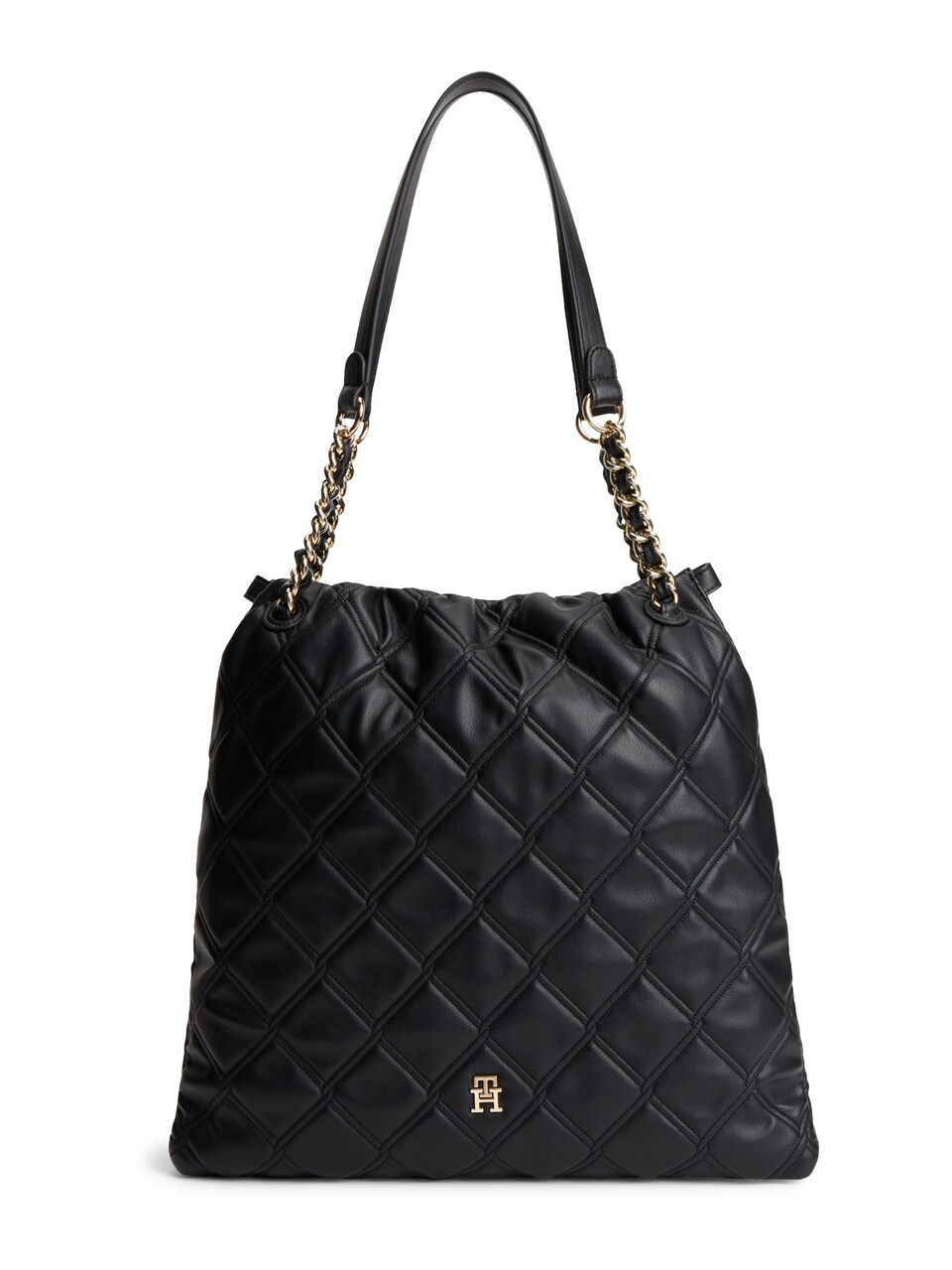 Shoppingväska 'TH Monogram Quilted Tote'