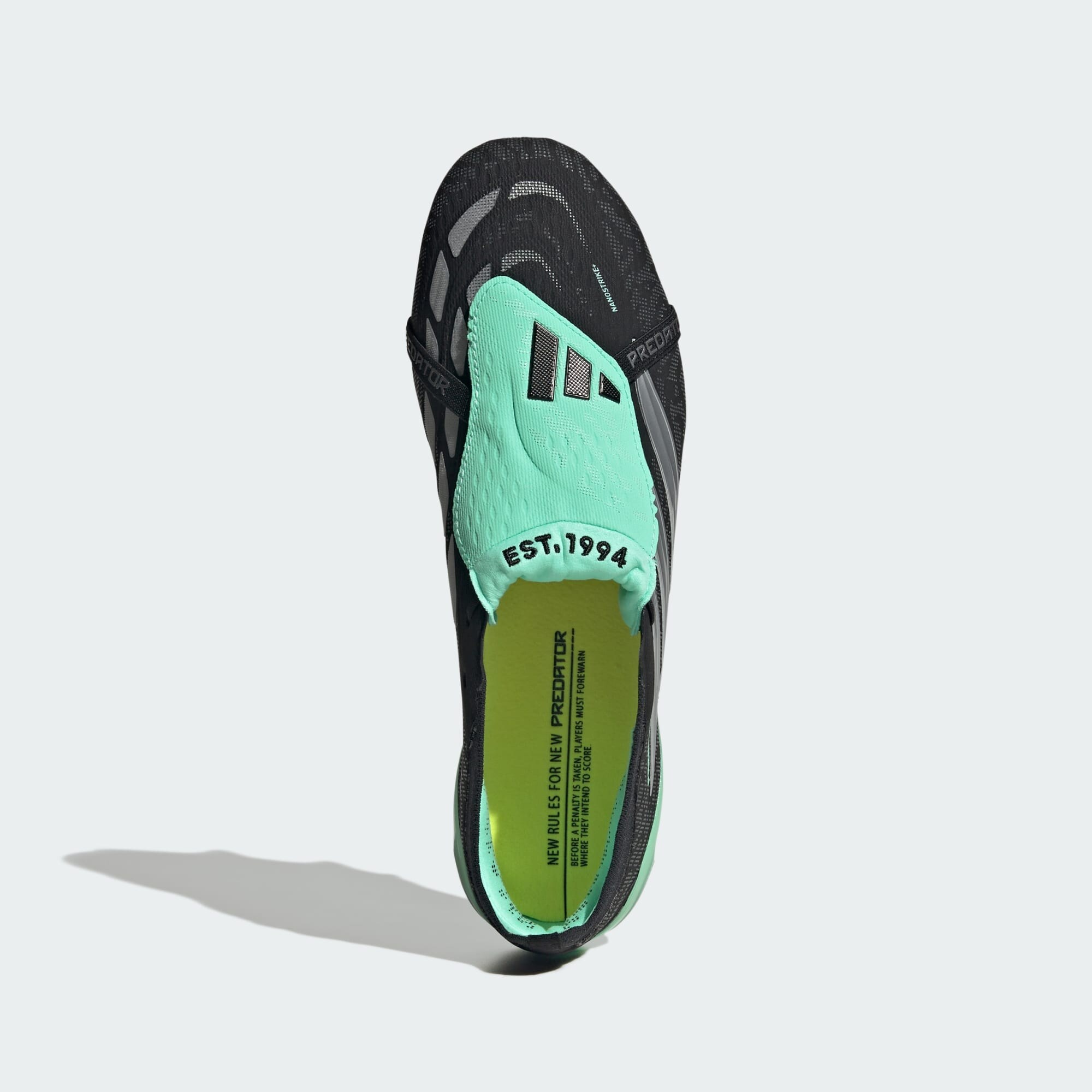 ADIDAS PERFORMANCE Zapatillas de fútbol 'Predator Elite SG'  gris / verde claro / negro – imagen 2