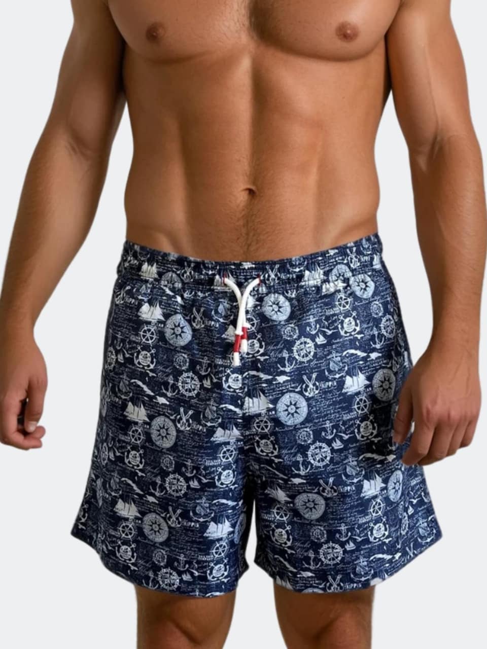Badshorts 'Line One Badehose für Herren'