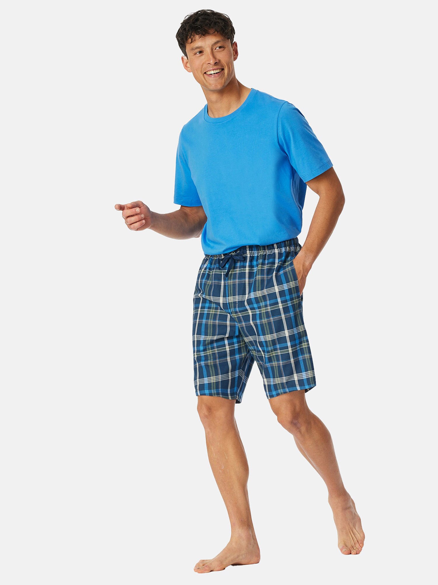 Thumbnail - SCHIESSER Pyjamahose Bermuda - Mix Relax