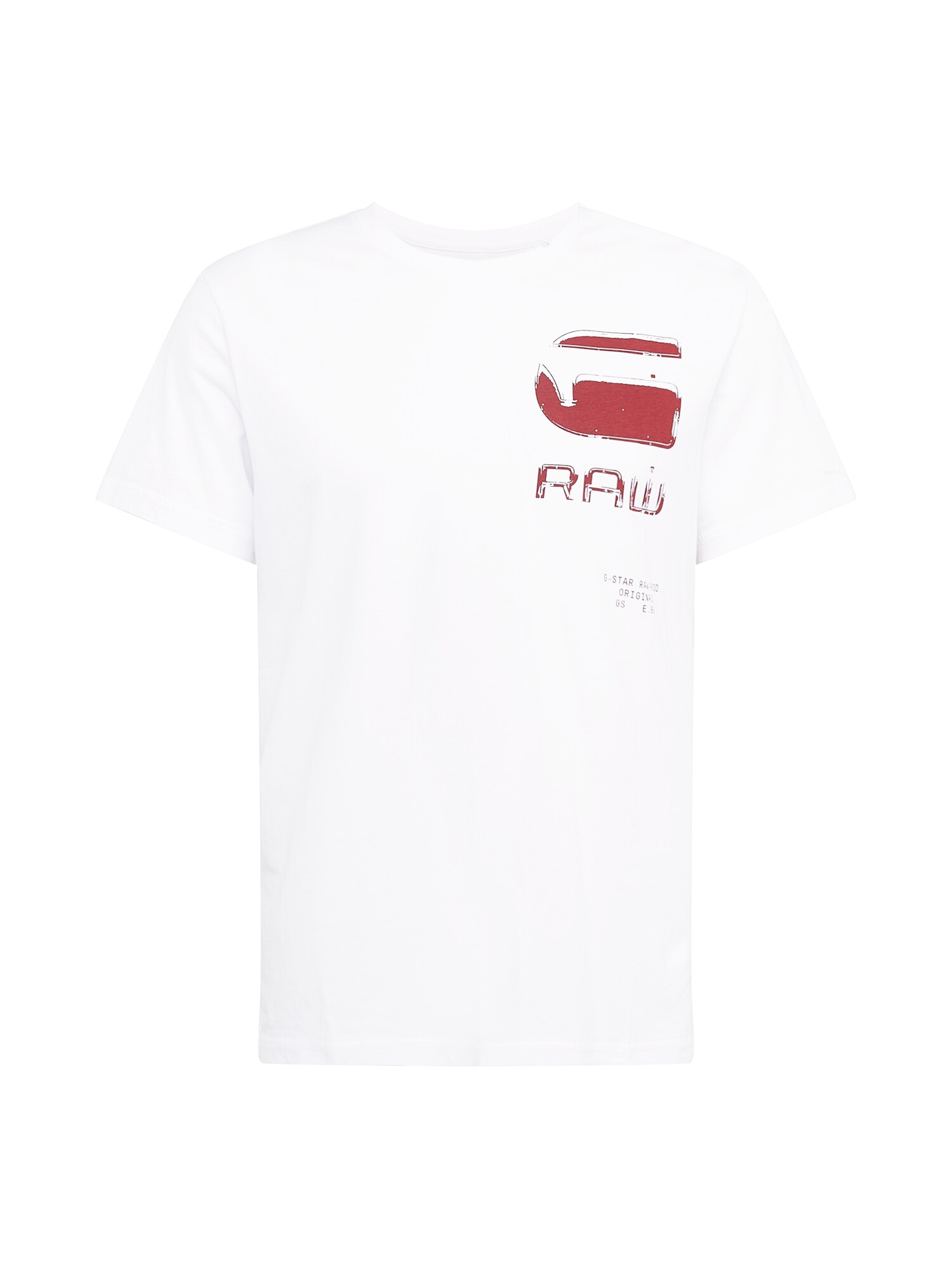 G-Star RAW Shirt wei / burgunder