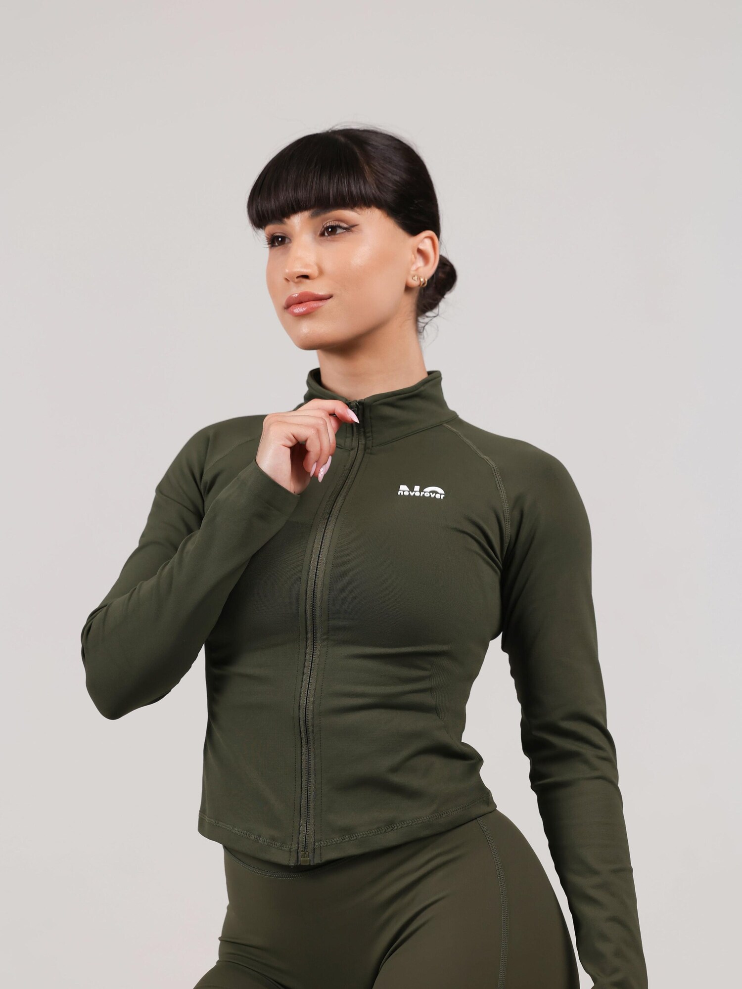 neverover Giacca sportiva 'Hue Jacket'  verde