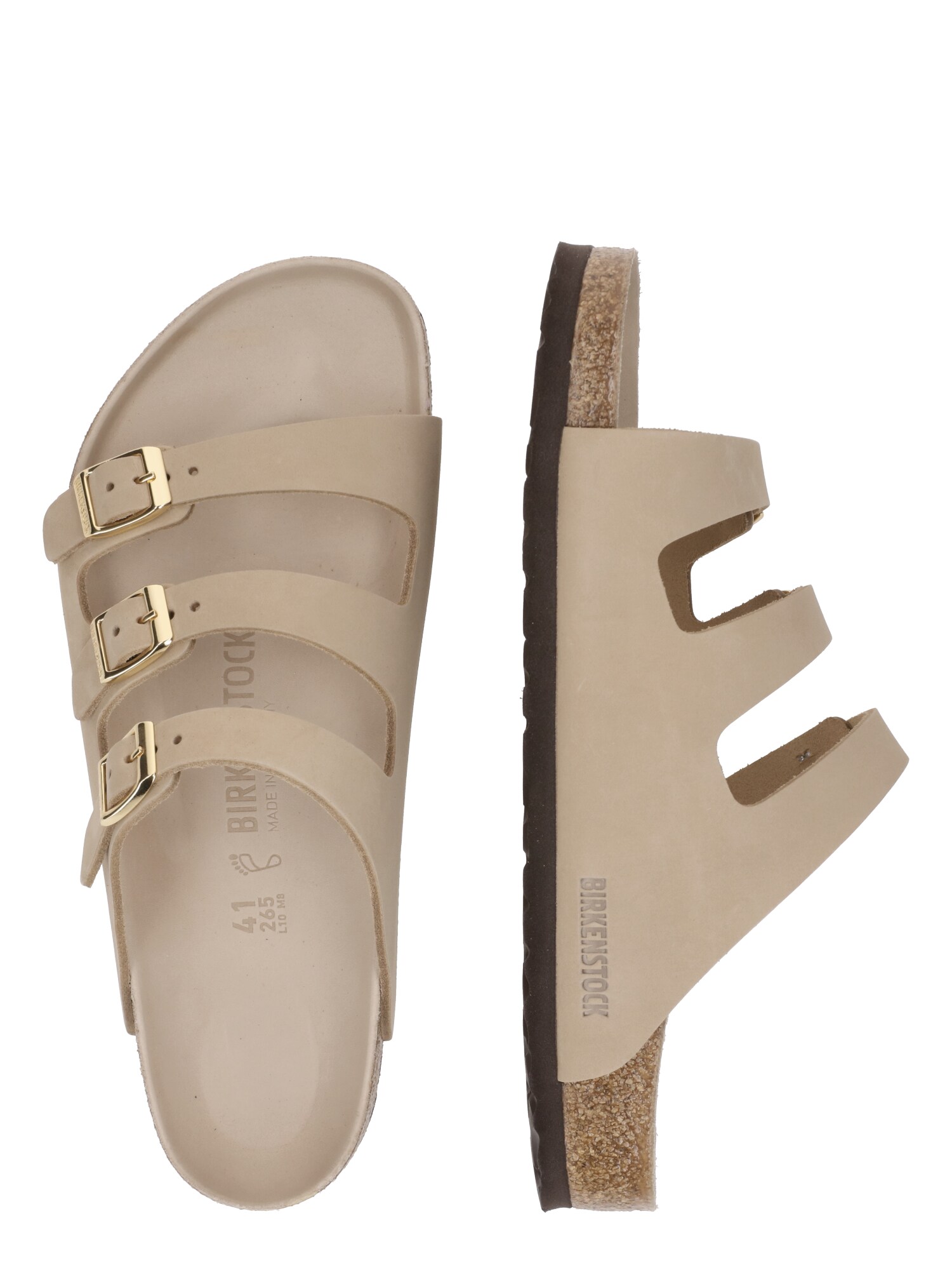 BIRKENSTOCK Papucs 'Florida' barna termék 2. képe