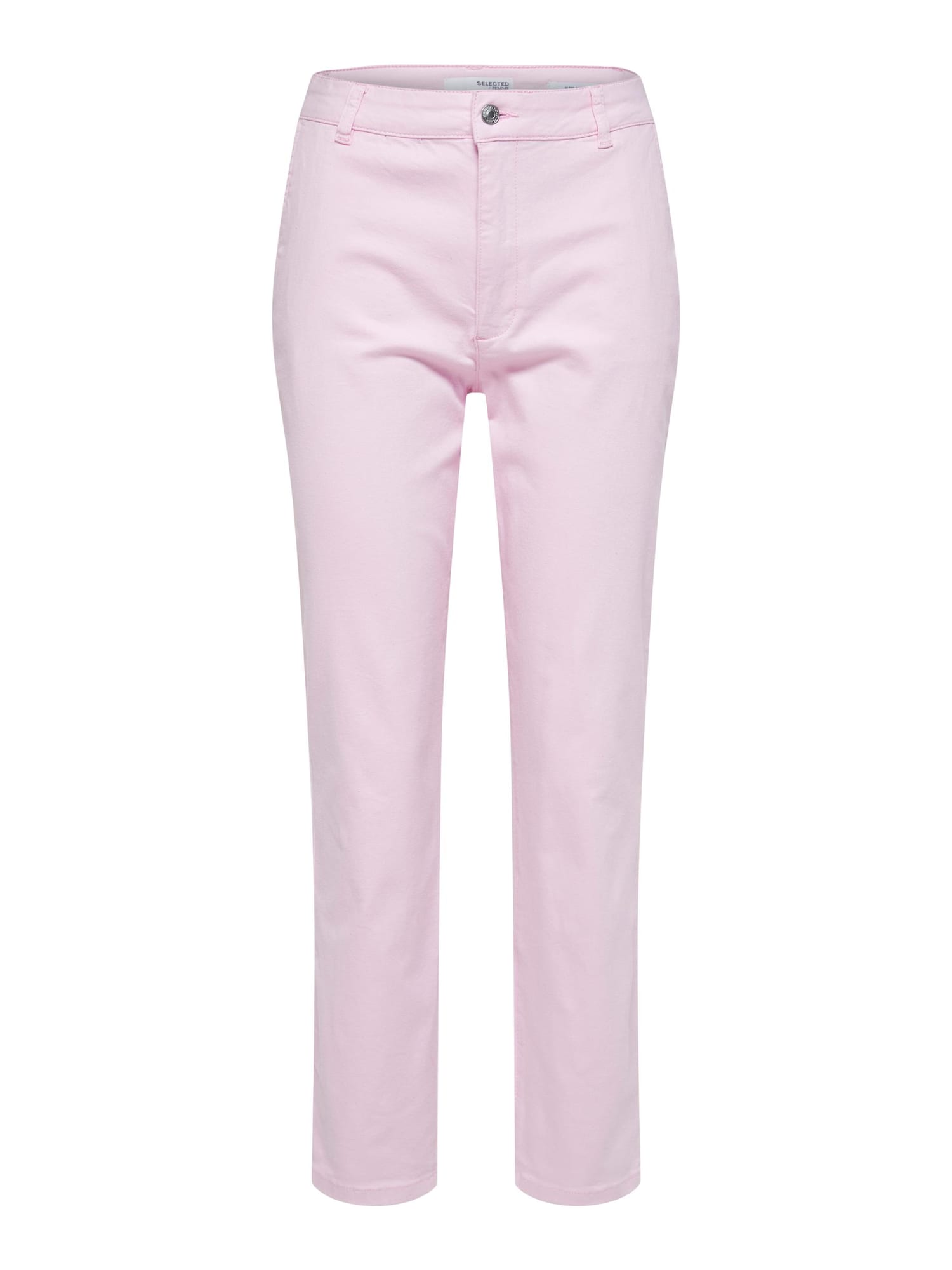 SELECTED FEMME Chino hlače 'Marina'  svetlo roza