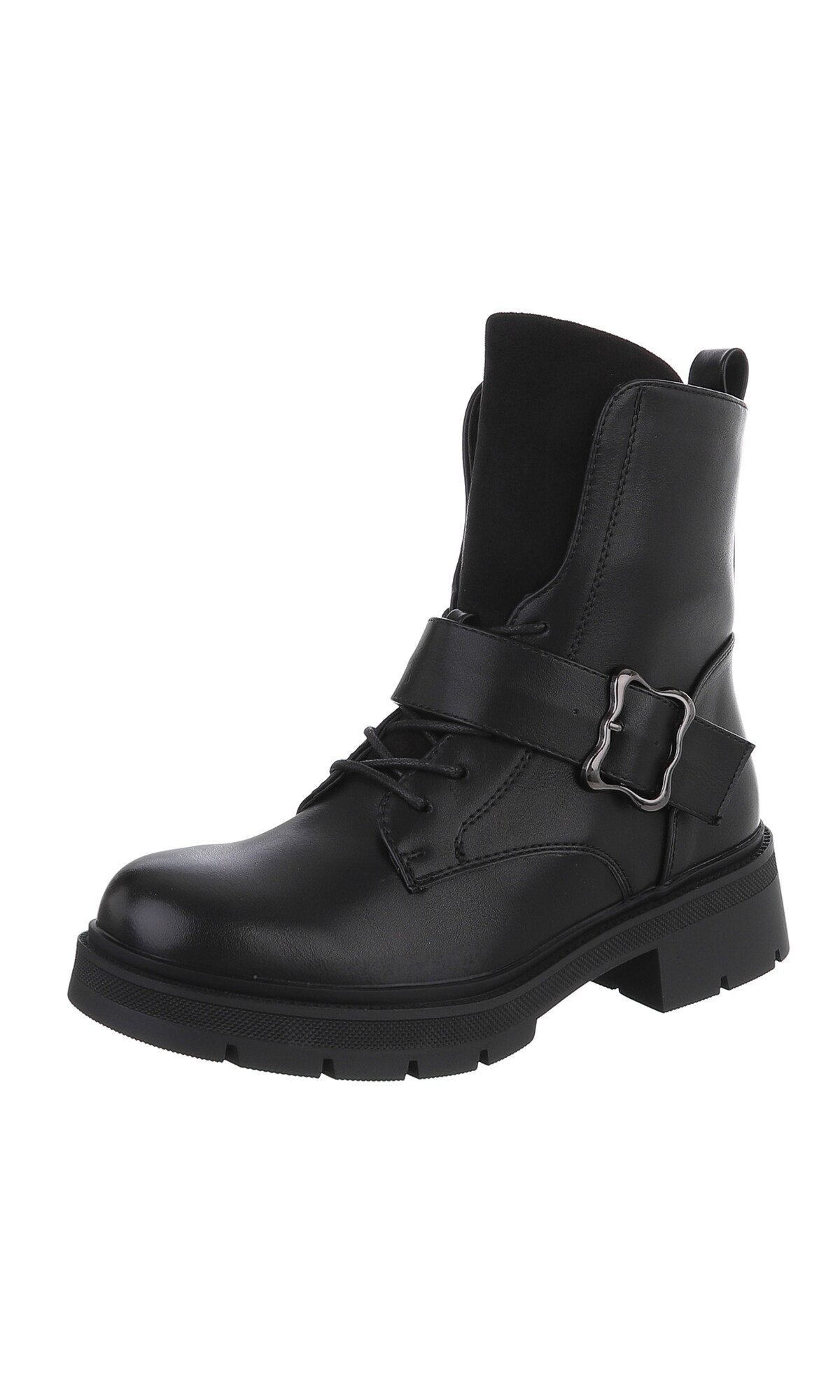 Ital-Design Schnürstiefelette