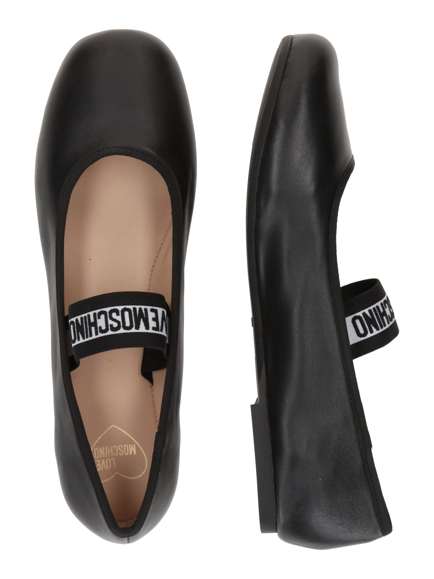 Love Moschino Balerina  fekete / fehér termék 2. képe