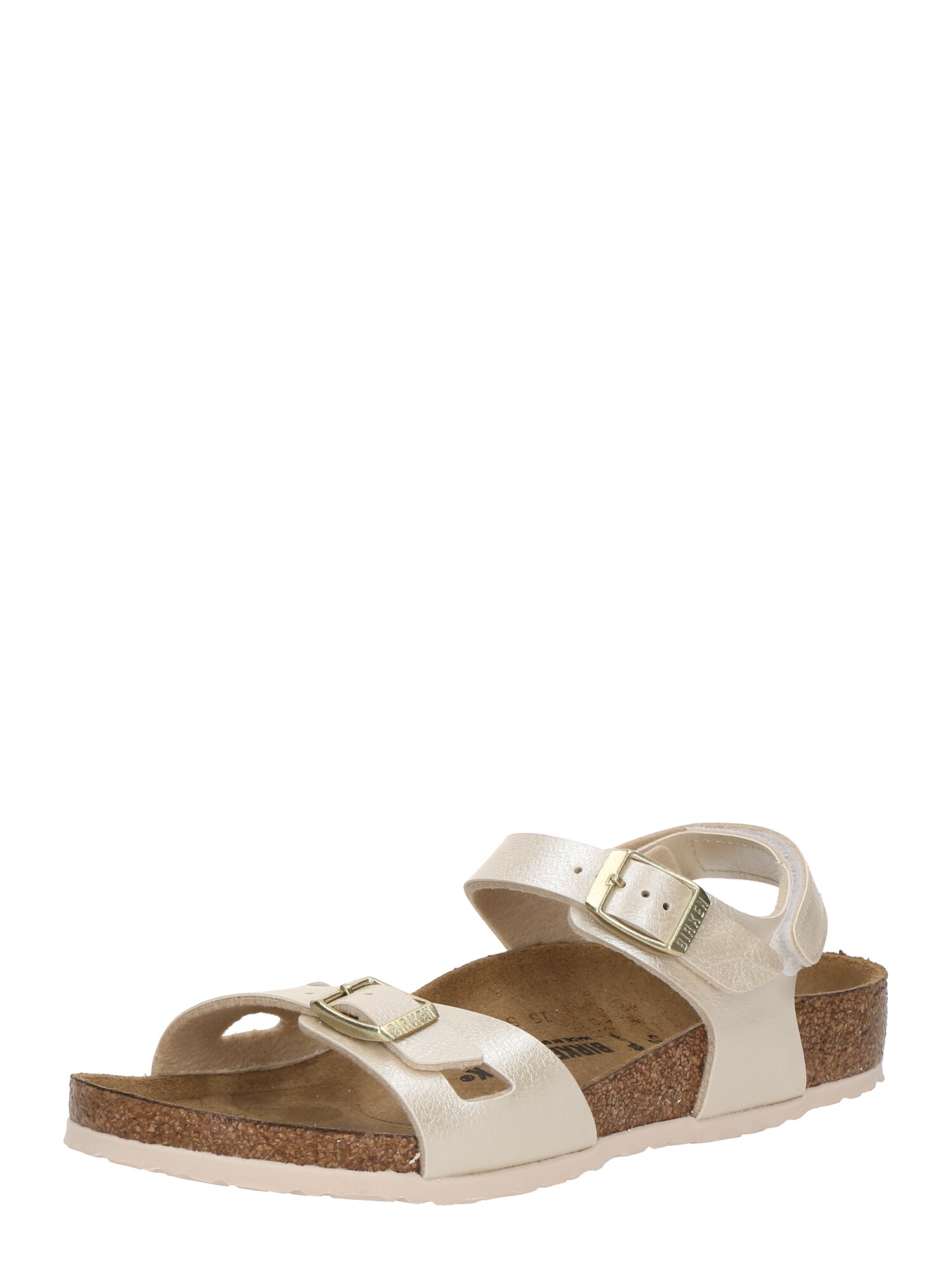 BIRKENSTOCK Otvorená obuv 'Rio'  perlovo biela