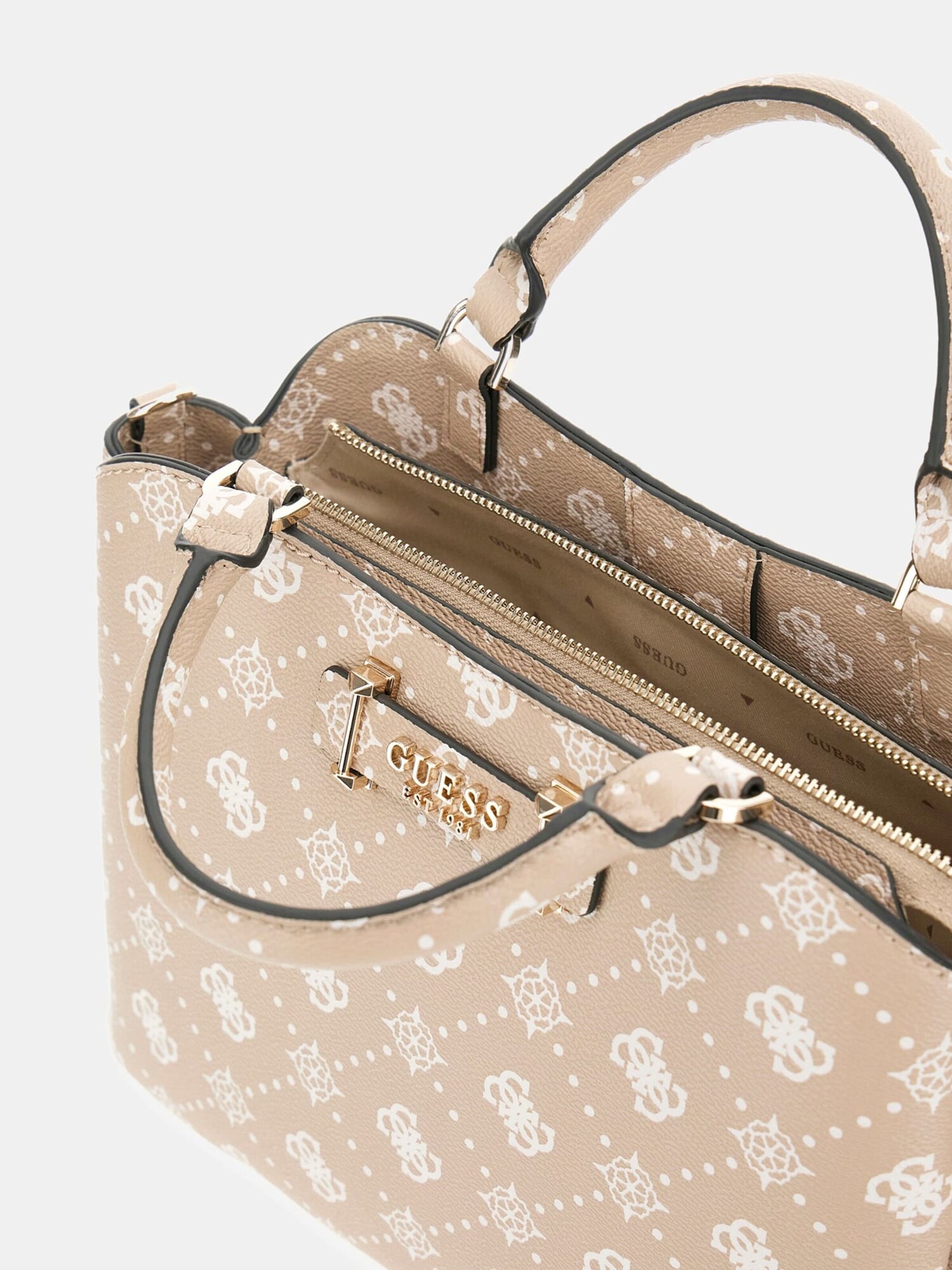 GUESS Bolso de hombro 'Silia Girlfriend Sat' rosa – imagen 3