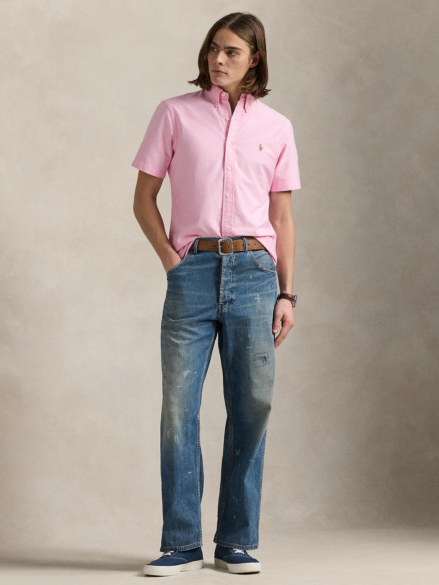 Polo Ralph Lauren Košeľa ružová (obrázok 4)