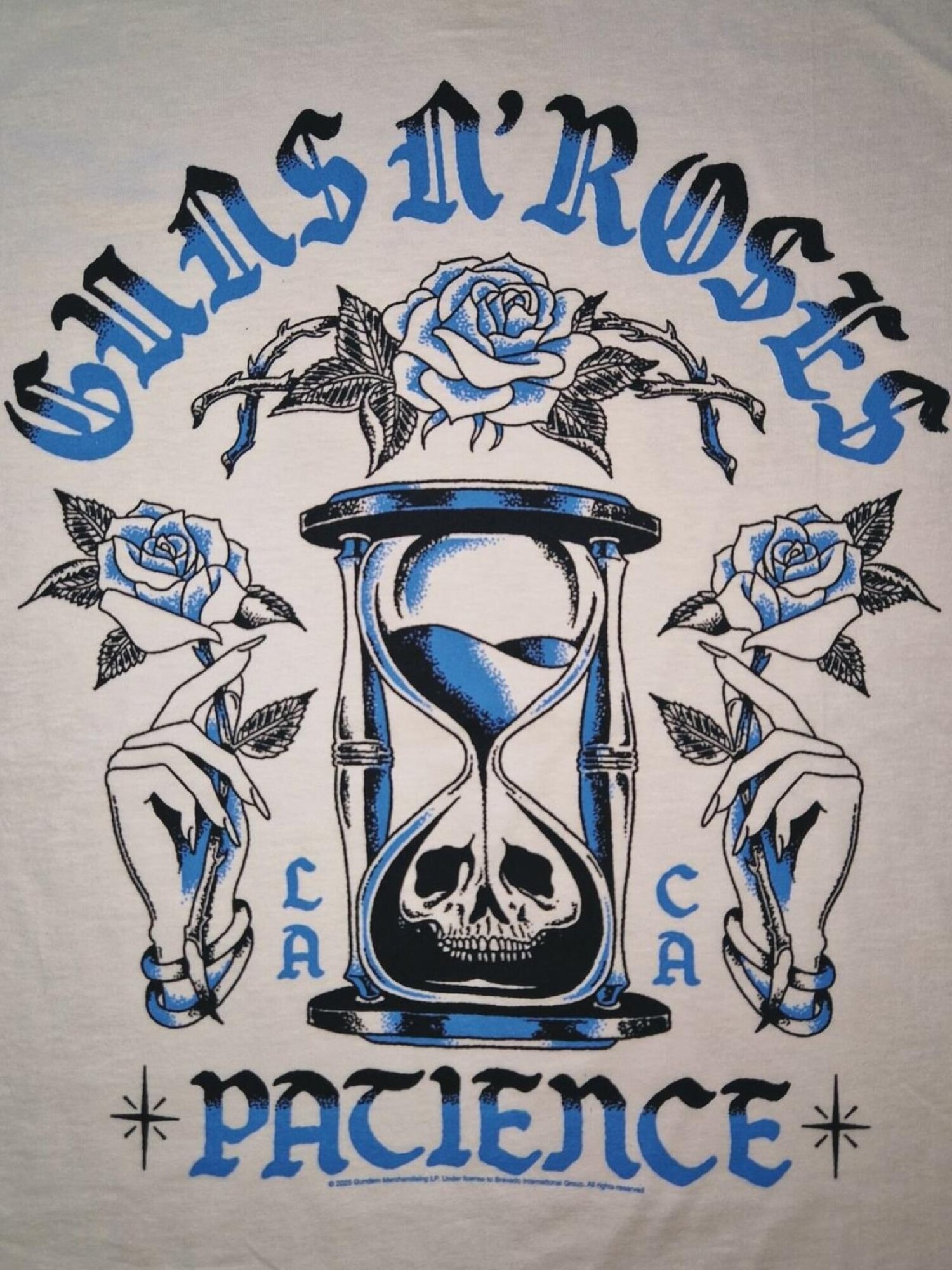 GUNS N' ROSES Camiseta 'Guns N´ Roses Hour Glass T-Shirt'  blanco – imagen 4