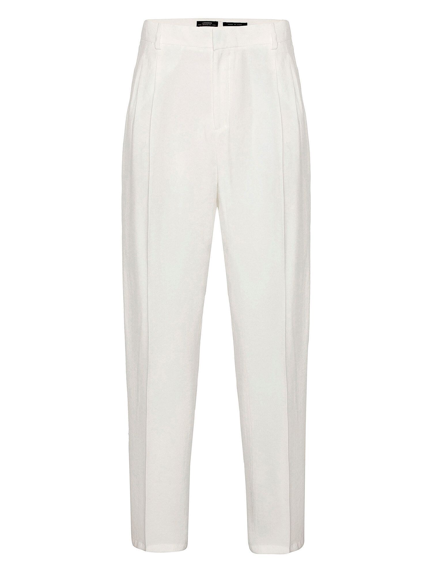 Antioch Pantaloni cutați Ermanno  alb