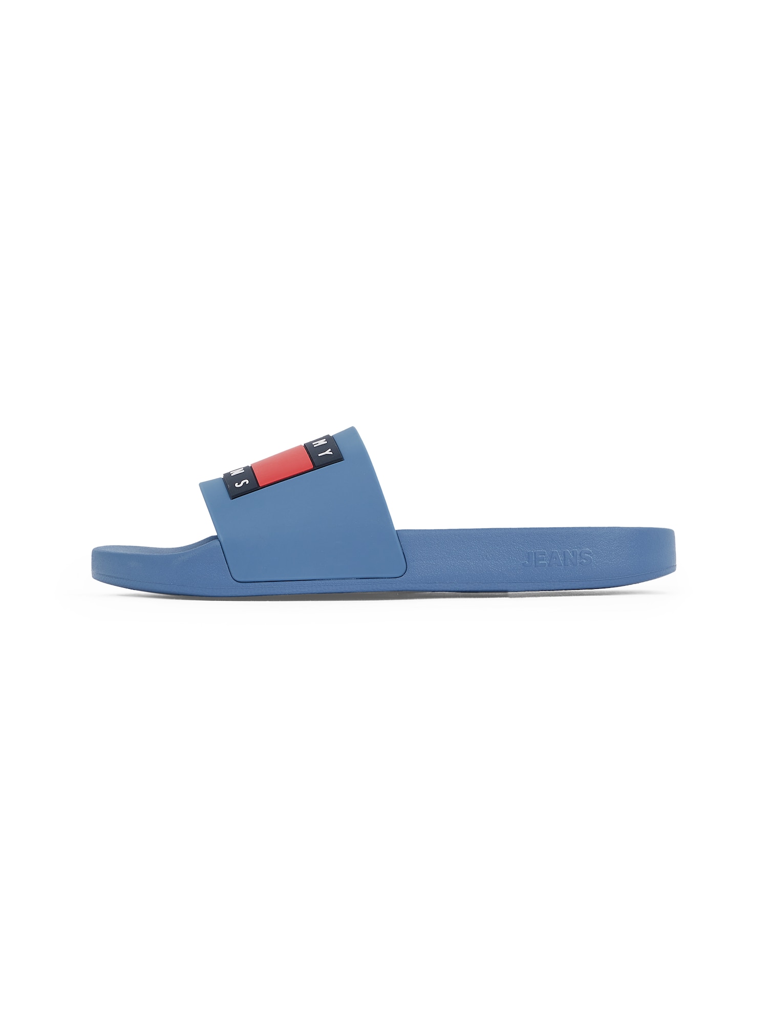 Tommy Jeans Saboți 'Essential'  albastru / bleumarin / roșu / alb