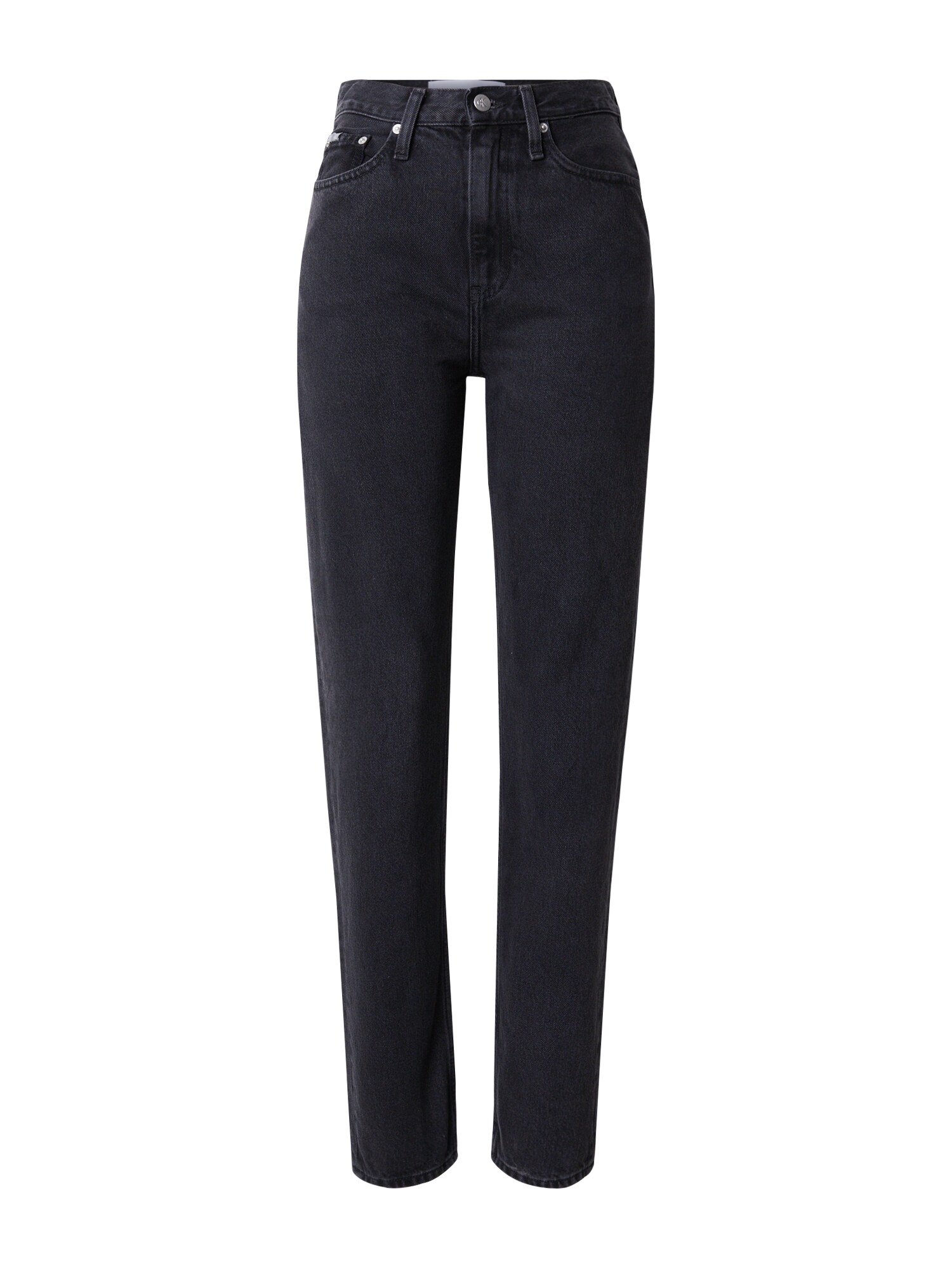 Calvin Klein Jeans Džínsy 'AUTHENTIC SLIM STRAIGHT'  čierny denim