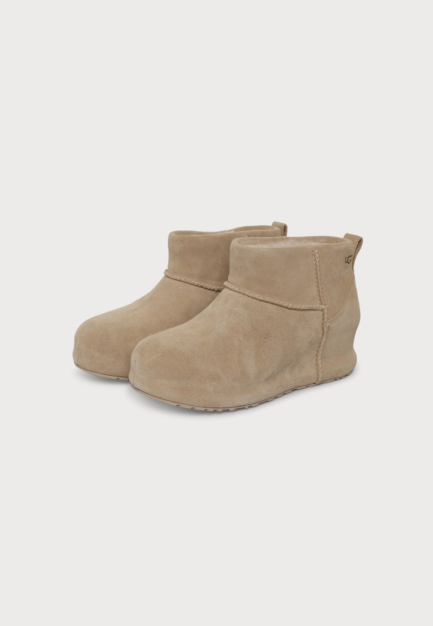 UGG Botas 'Classic Mini Enwrap'  beige – imagen 4