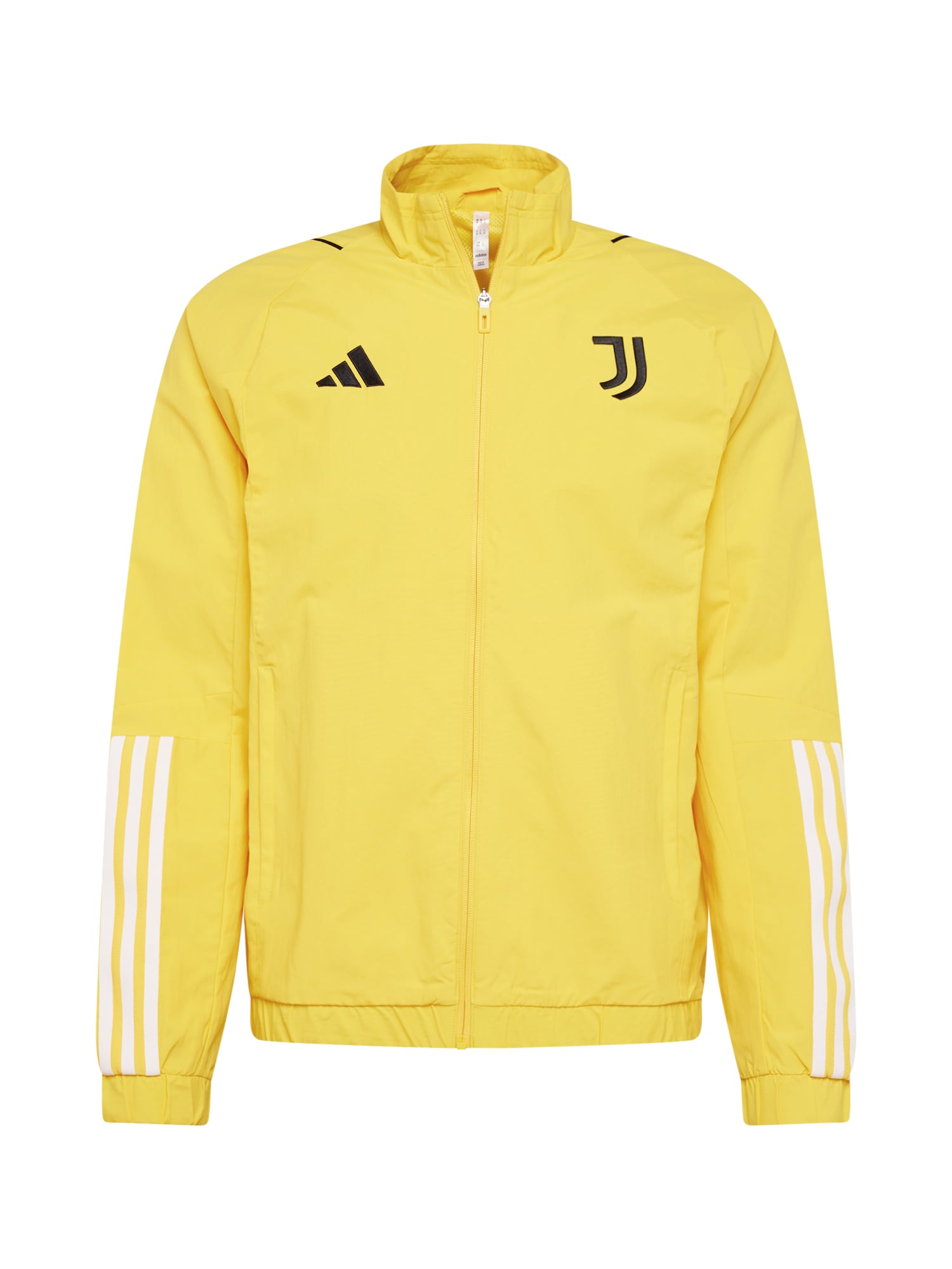 ADIDAS PERFORMANCE Sportska jakna 'JUVE'  žuta / crna / bijela
