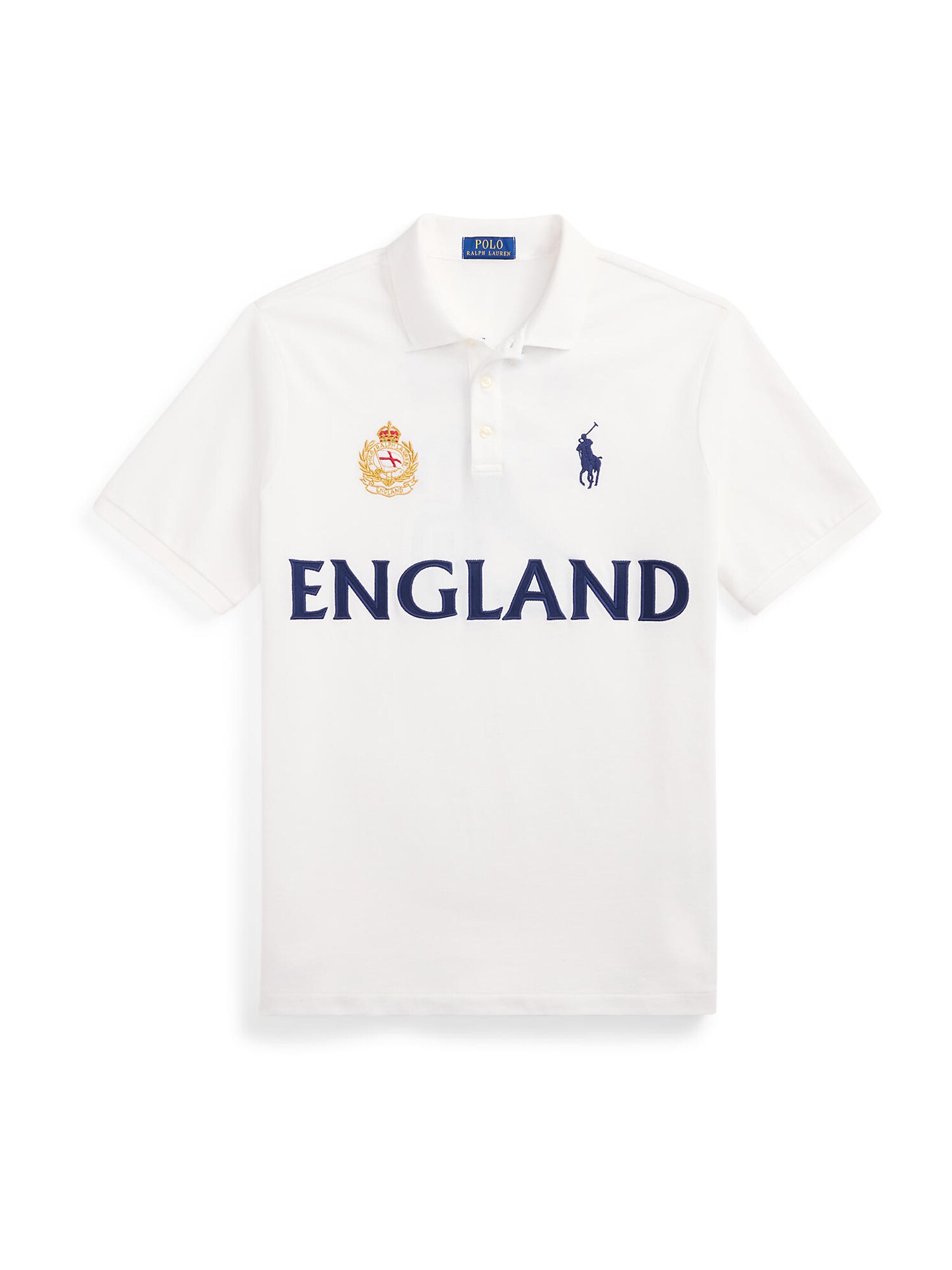 Polo Ralph Lauren Tričko  tmavomodrá / zlatá / biela