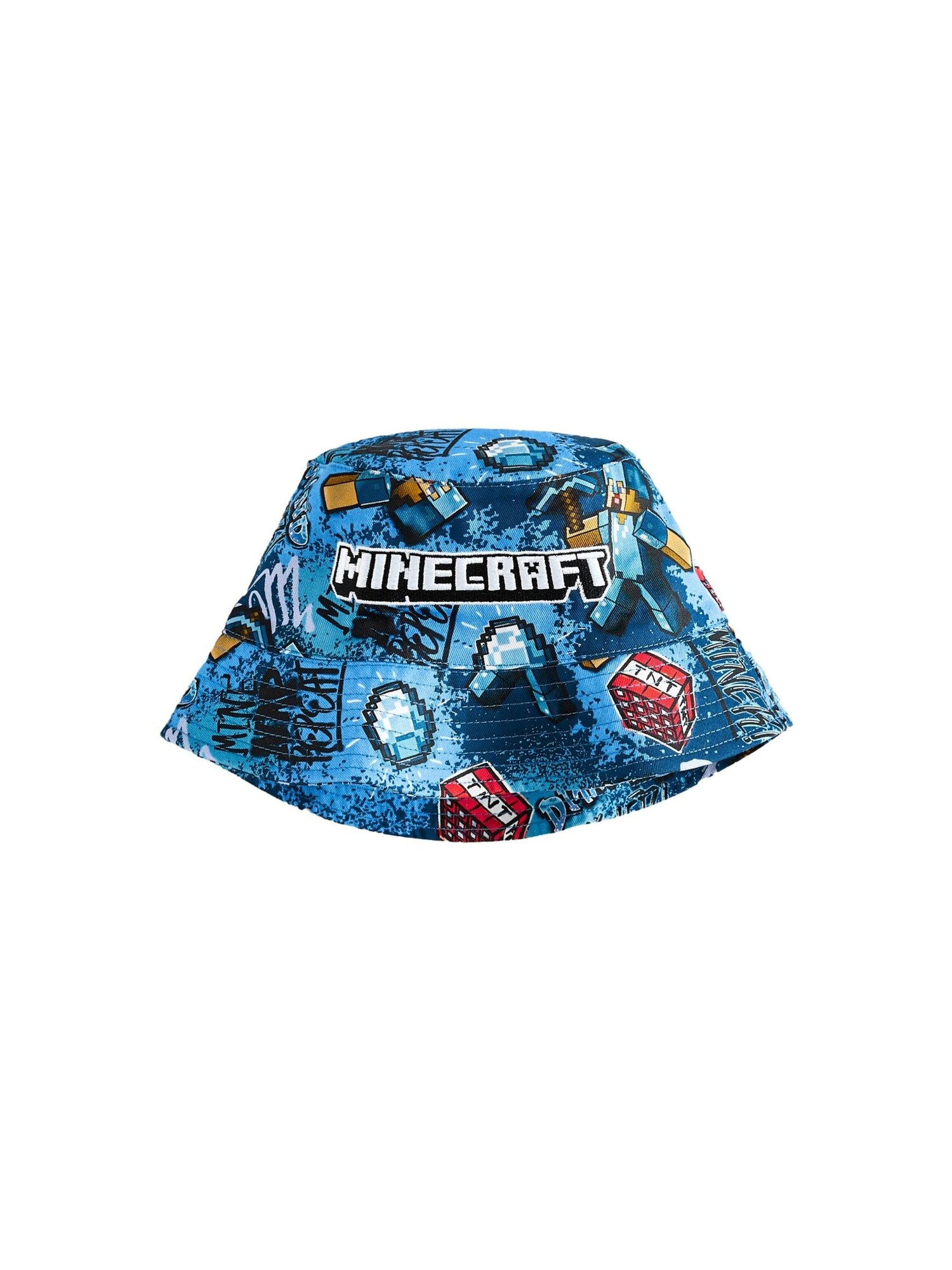 Next Kapa 'Minecraft'  modra / mešane barve