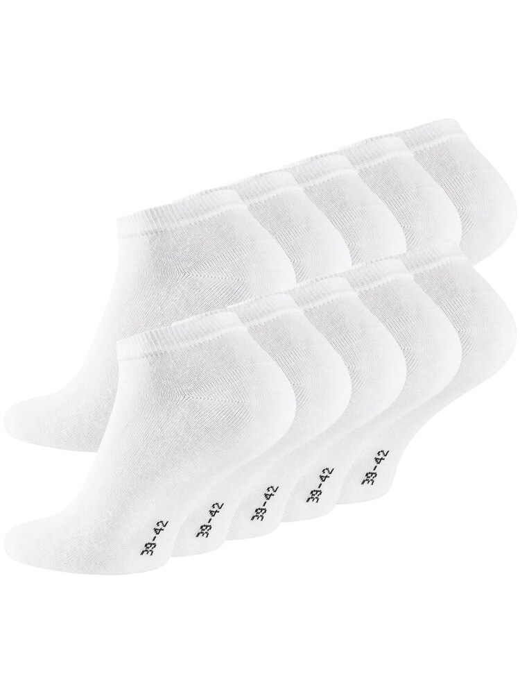 Reslad Socken 'RS6133' Herren Größe 43/46 weiß