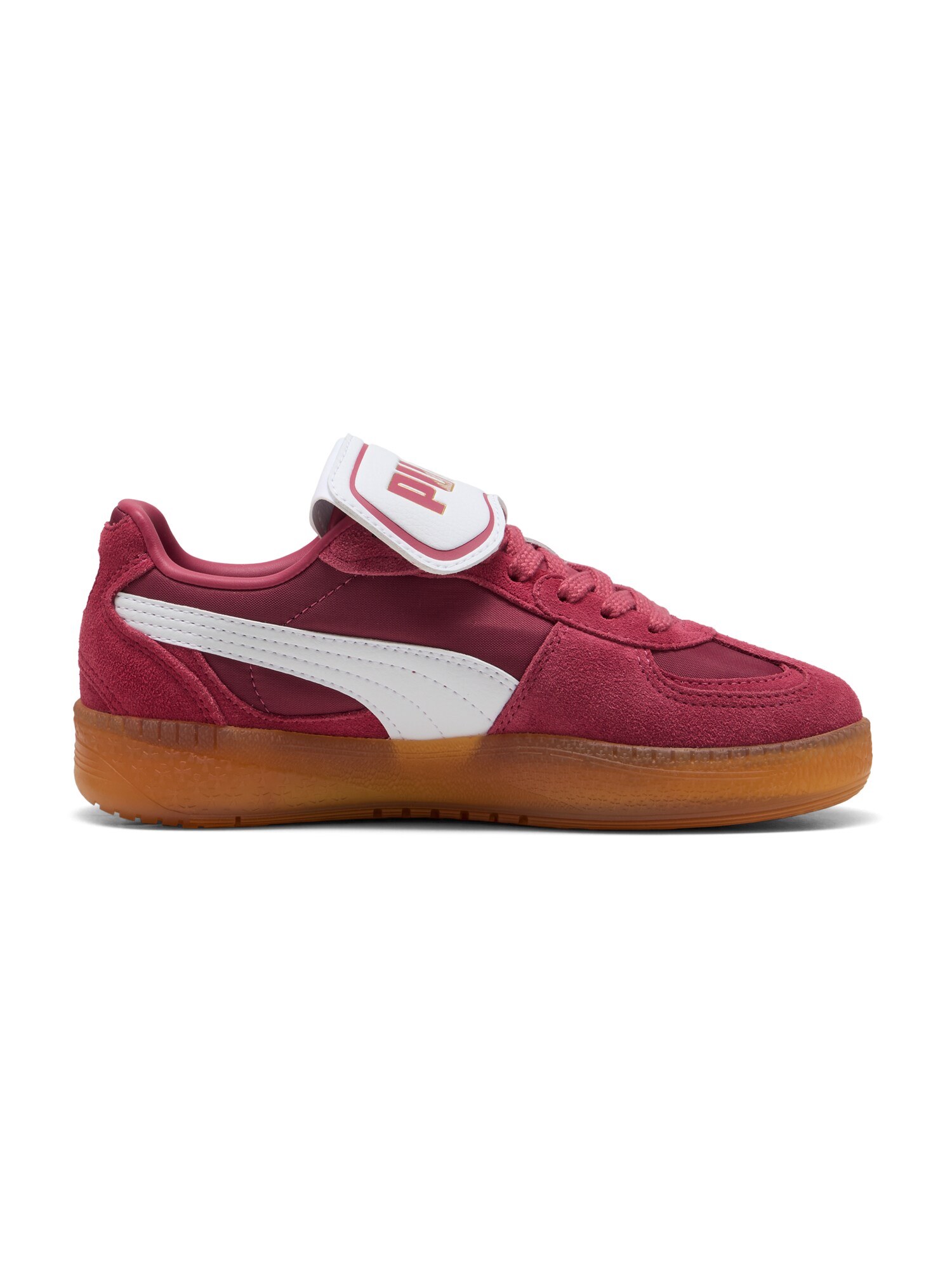 PUMA Nízke tenisky 'Palermo' hnedá / zlatá / červená / biela (obrázok 5)