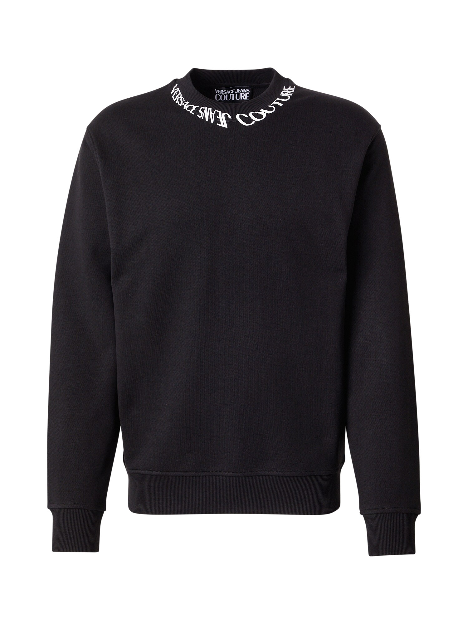 Versace Jeans Couture Bluză de molton  negru / alb