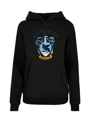 F4NT4STIC Sweatshirt ‘Harry Potter Ravenclaw Crest’ Hemelsblauw / Donkerblauw / Oranje / Zwart