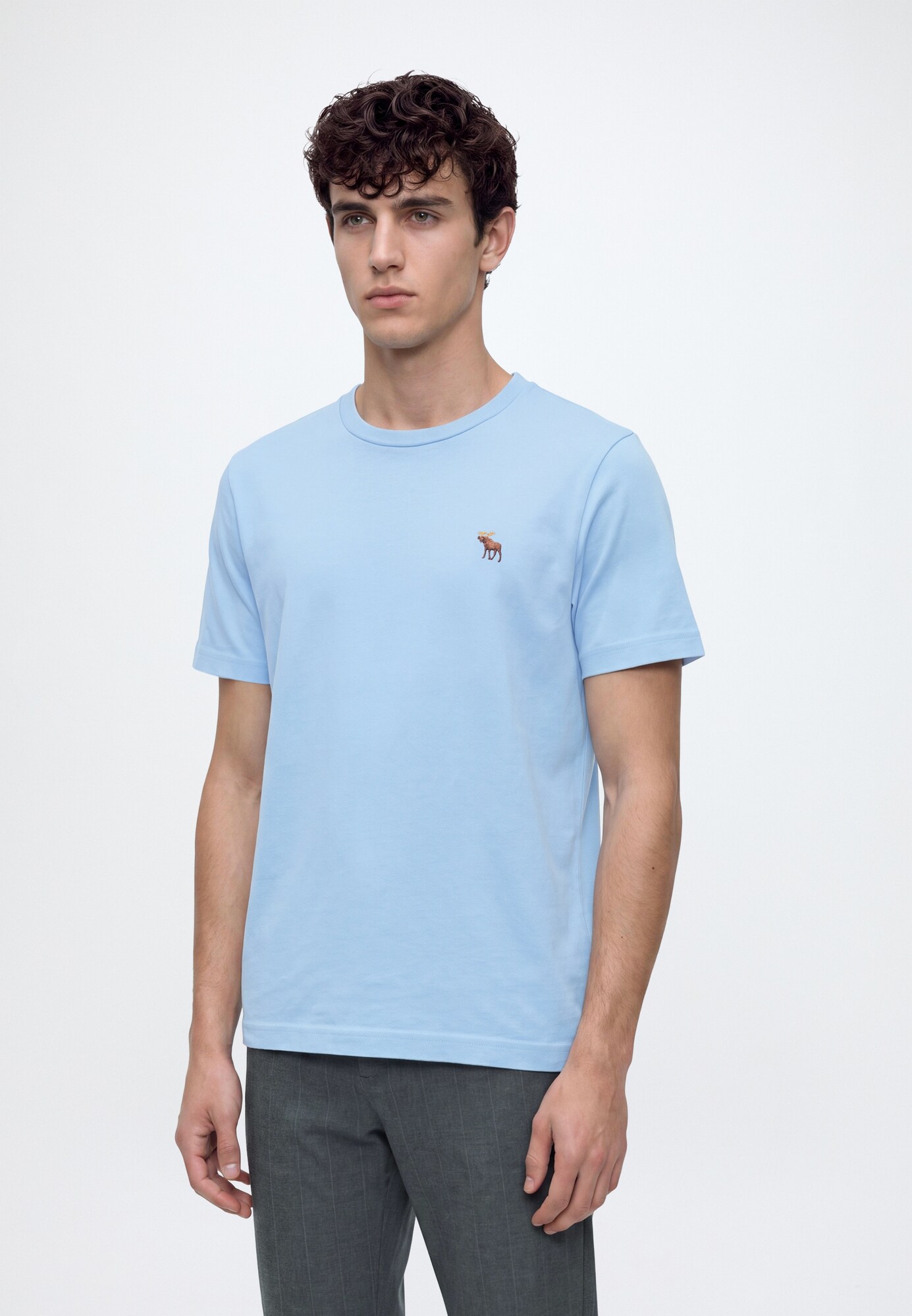 Abercrombie & Fitch Camiseta azul claro – imagen 2