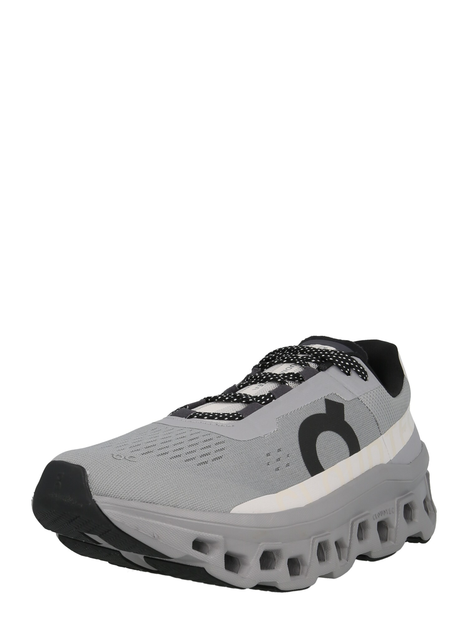 On Sneaker de alergat Cloudmonster  gri / negru / alb