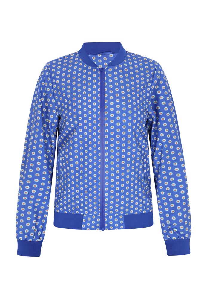 COSIMON Übergangsjacke Damen Größe XXL blau / gelb / weiß