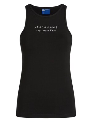 KARL LAGERFELD JEANS Top ' KLJ X Pietro Terzini Tanktop '  negro