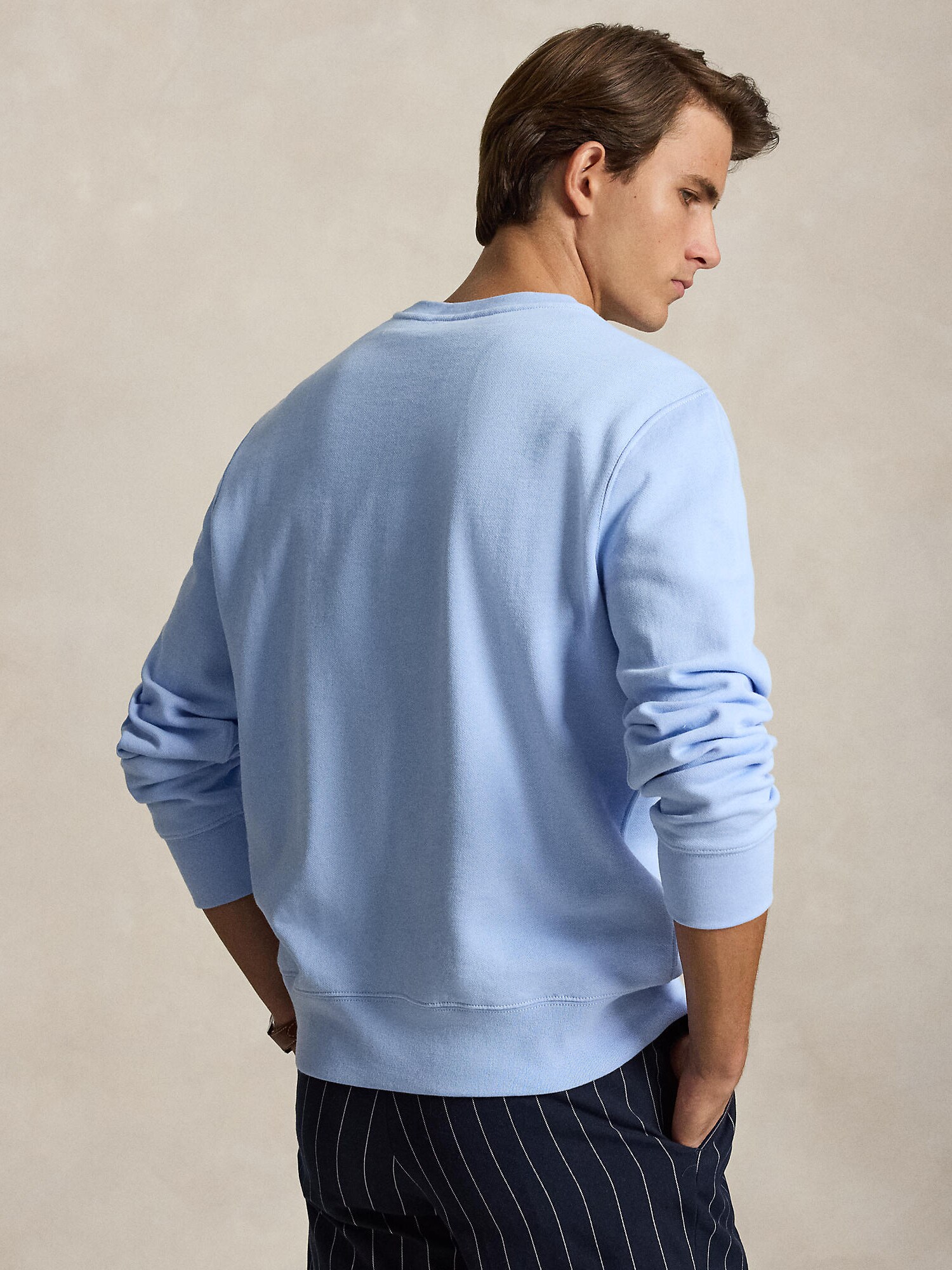 Polo Ralph Lauren Sudadera 'SEASONAL' azul claro / marrón / negro / blanco – imagen 3
