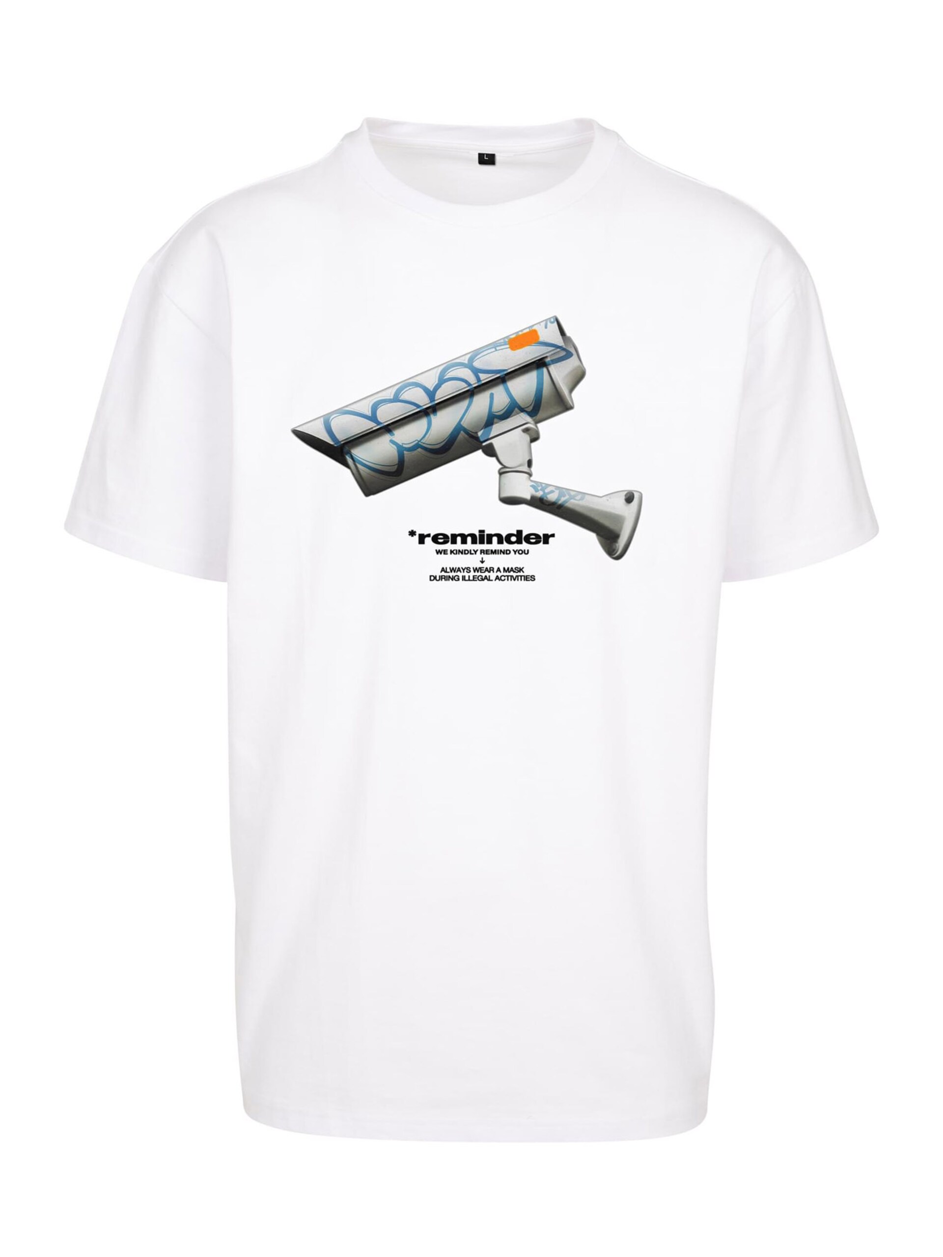Mister Tee T-shirt blå / grå / svart herr