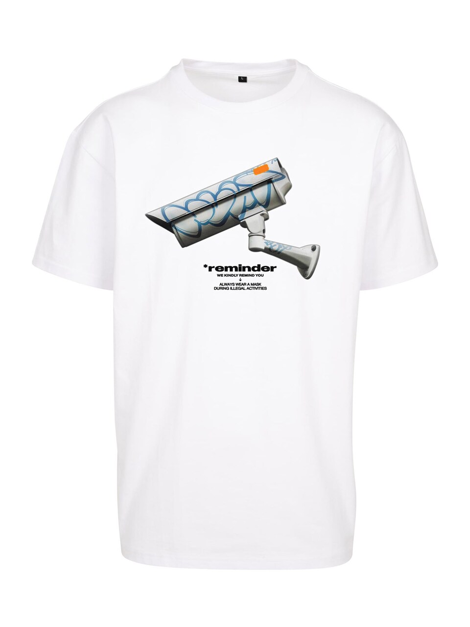 T-shirt blå / grå / svart