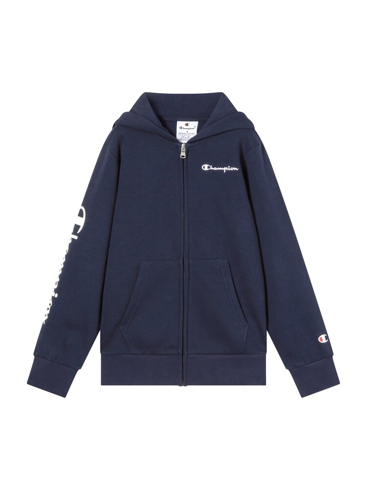 Champion Authentic Athletic Apparel Sweatjacke Jungen Größe 128 dunkelblau / rot / weiß