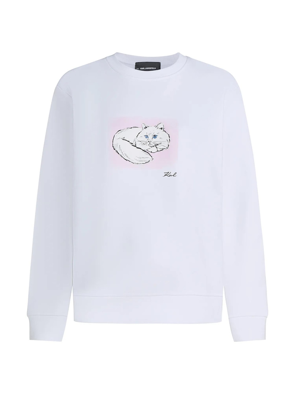 Sweatshirt rosa / svart